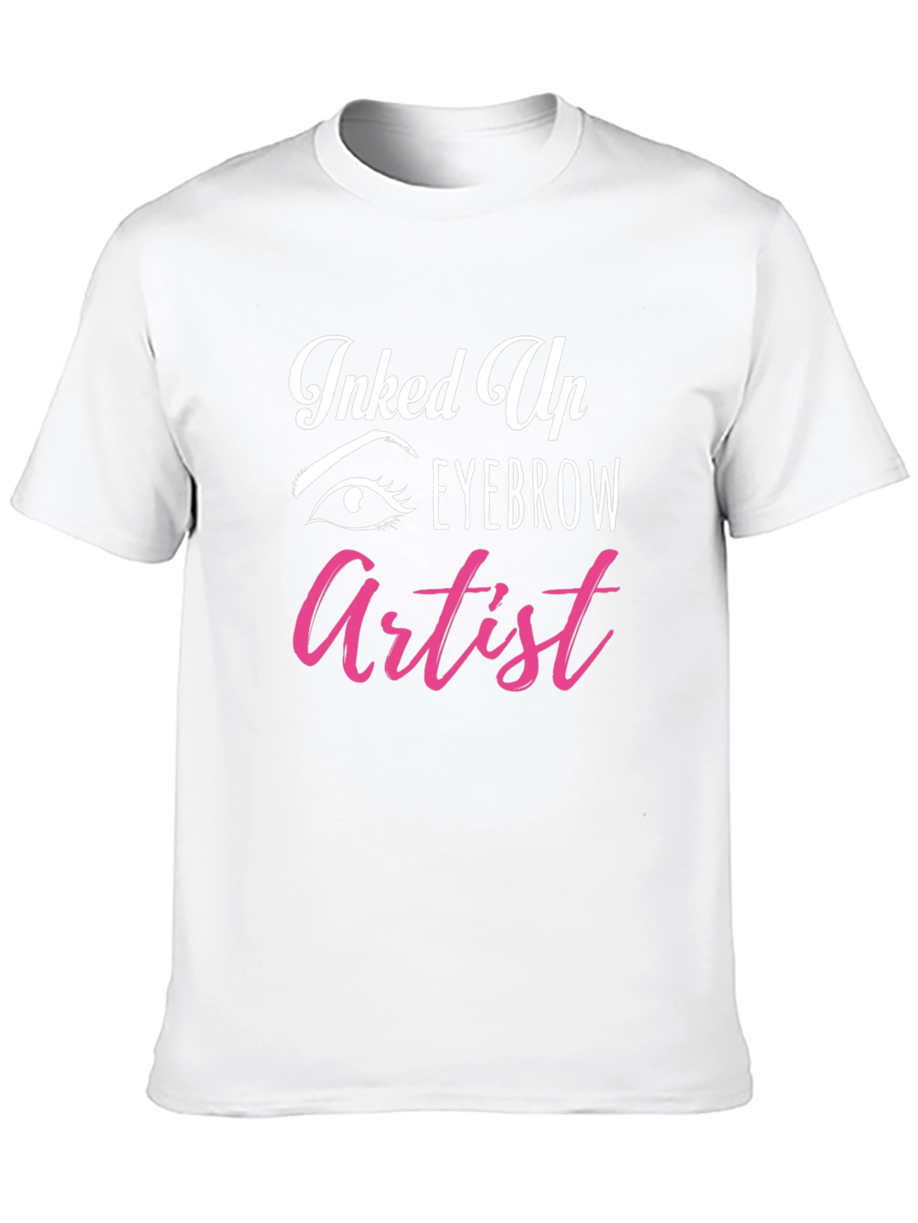 Inked Up Eyebrow Artist Graphic Tee