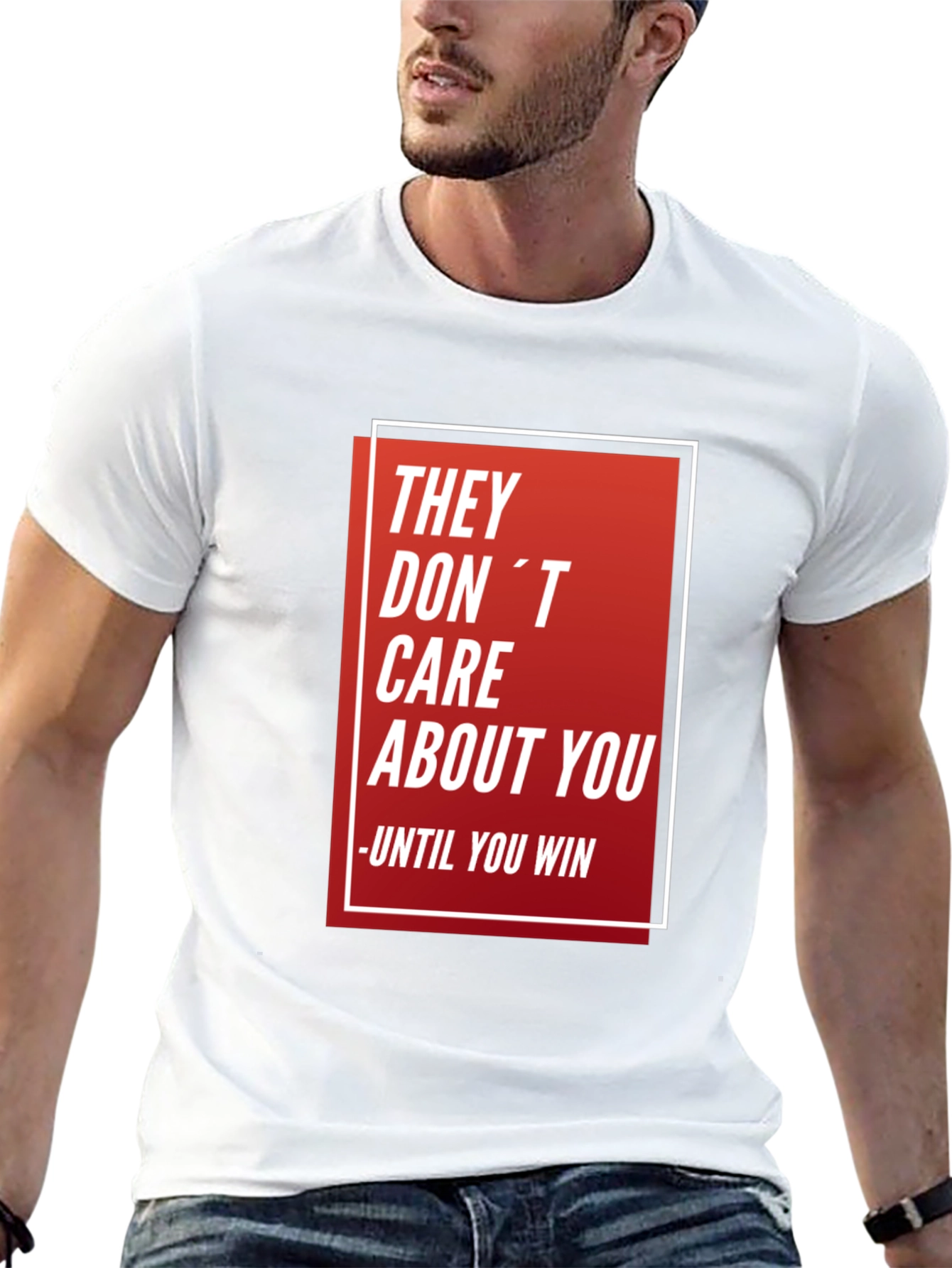 They Dont Care Black T-Shirt