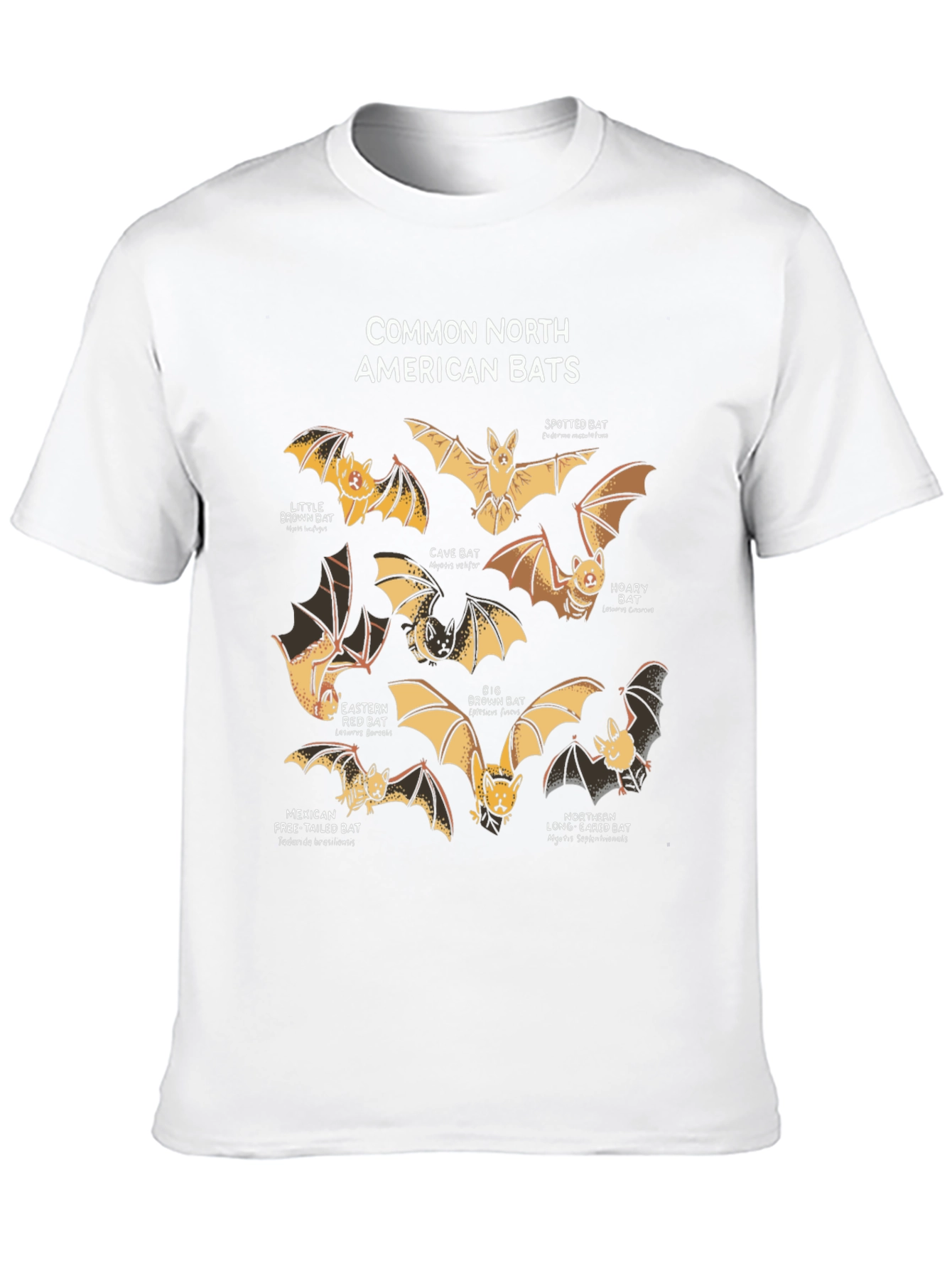 Common North American Bats T-Shirt