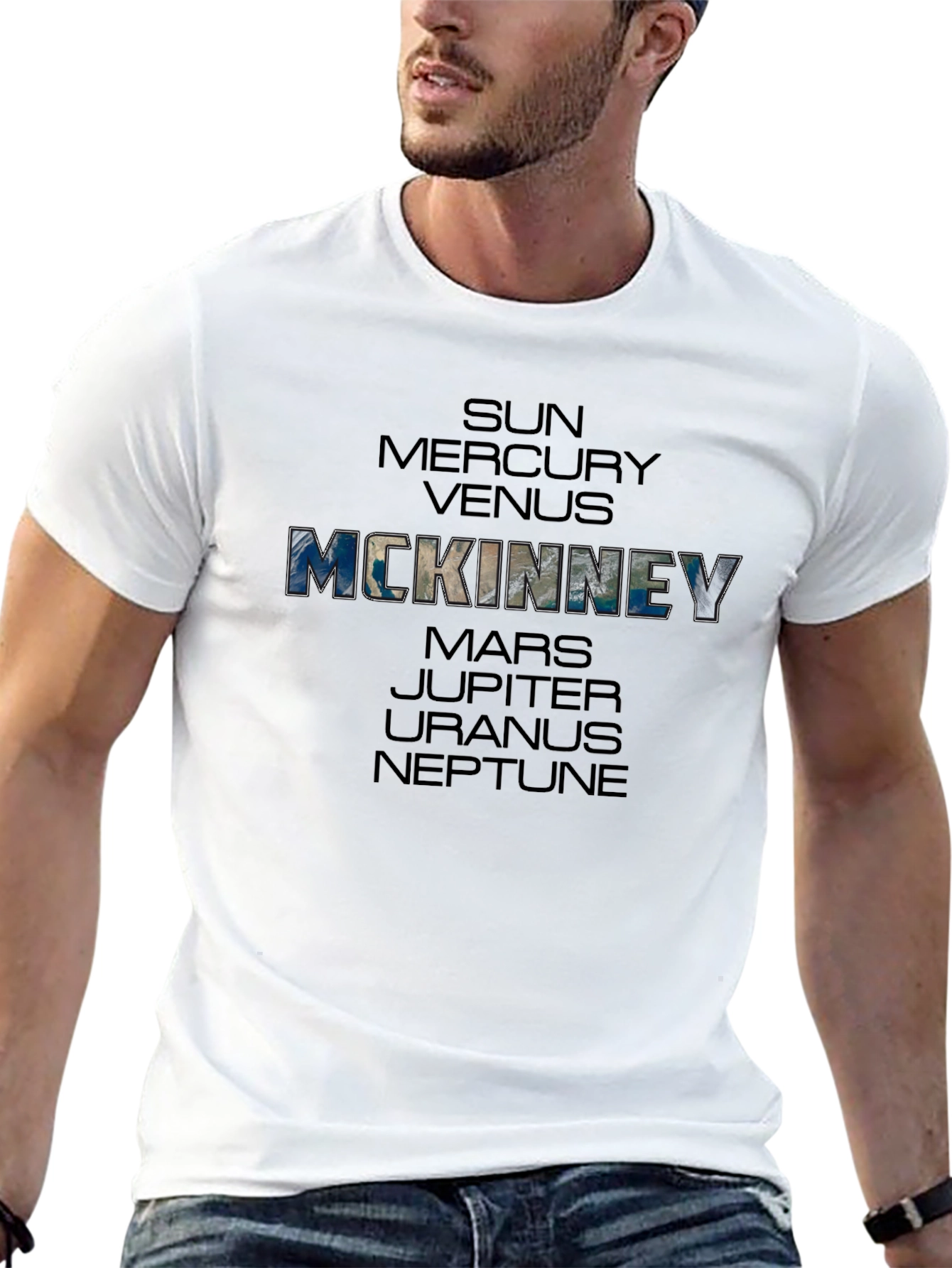 McKinney Planet T-Shirt - Space Fan Apparel