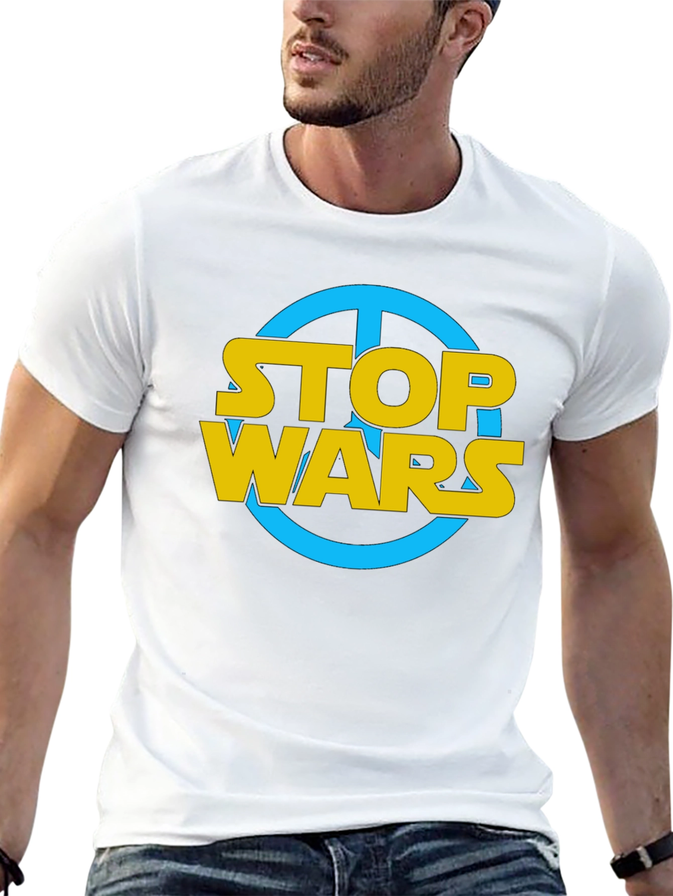 Stop Wars T-Shirt - Peace Symbol Tee