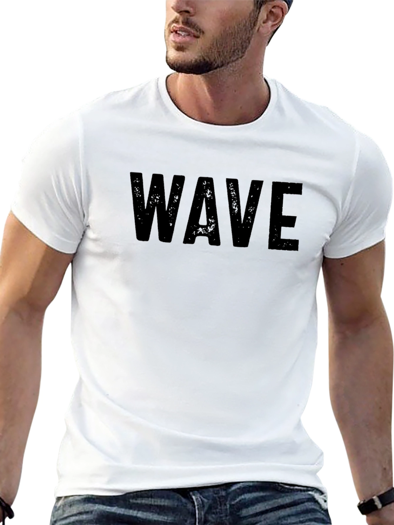 Black Wave T-Shirt - Mens Graphic Tee