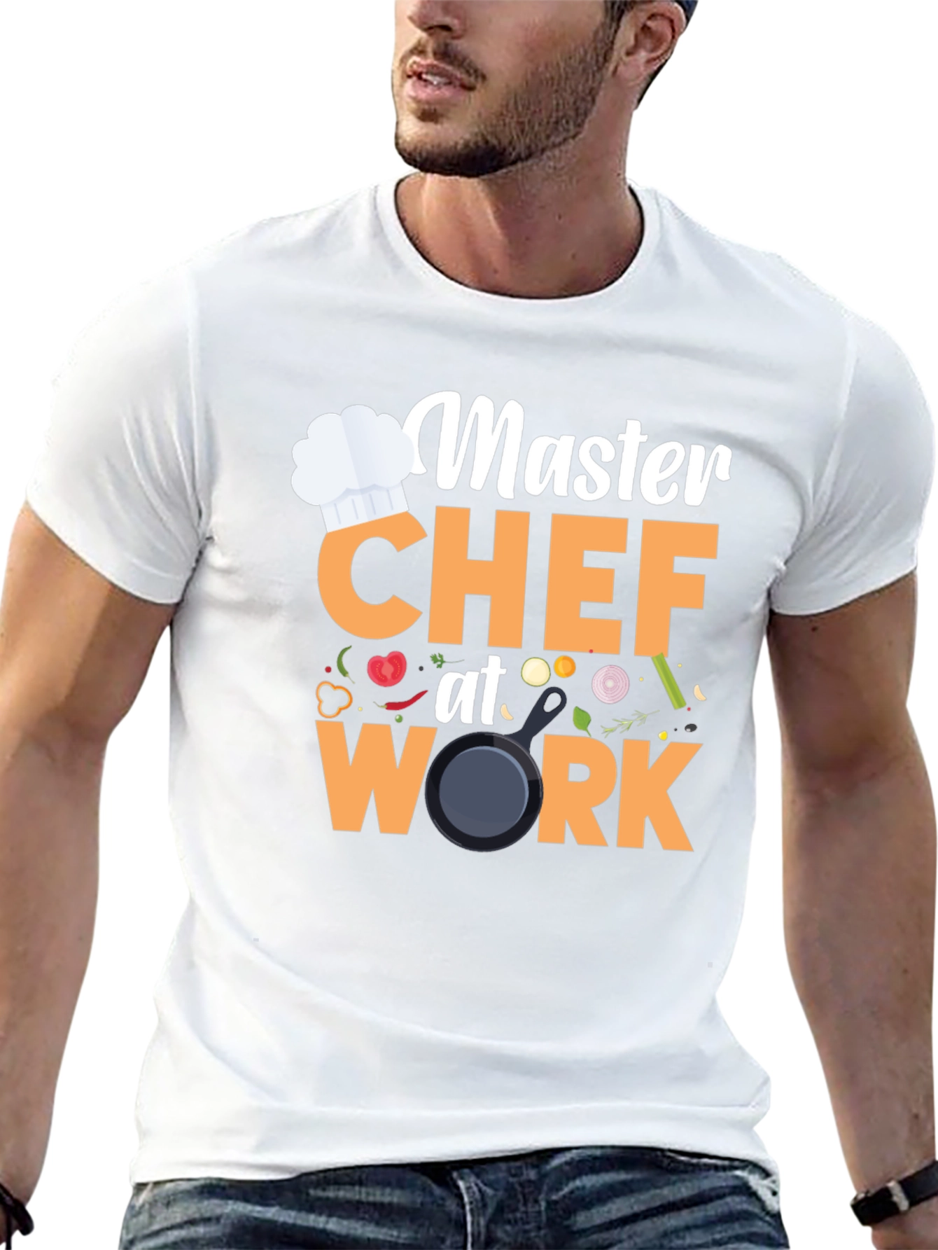 Master Chef at Work Graphic T-Shirt