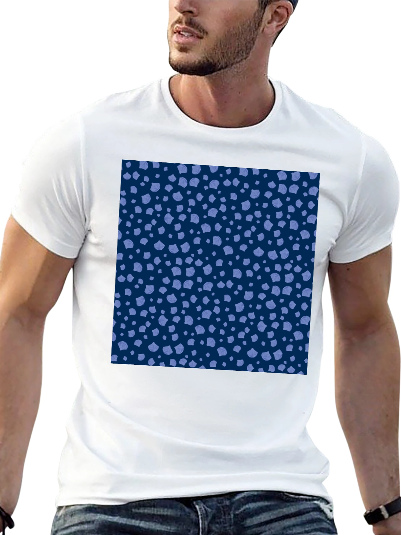 Unique Pattern Tee: Casual Style