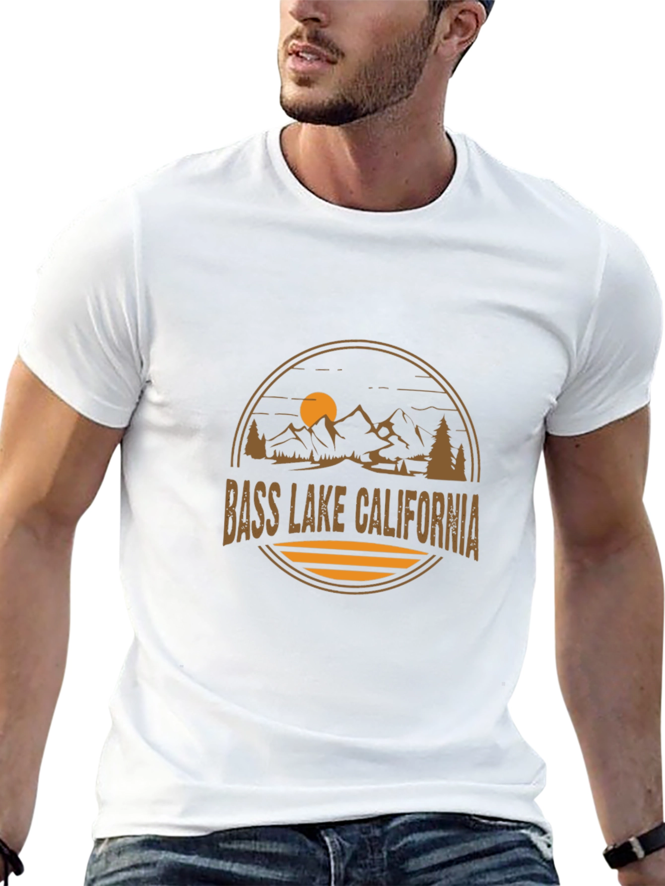 Bass Lake California Graphic Tee