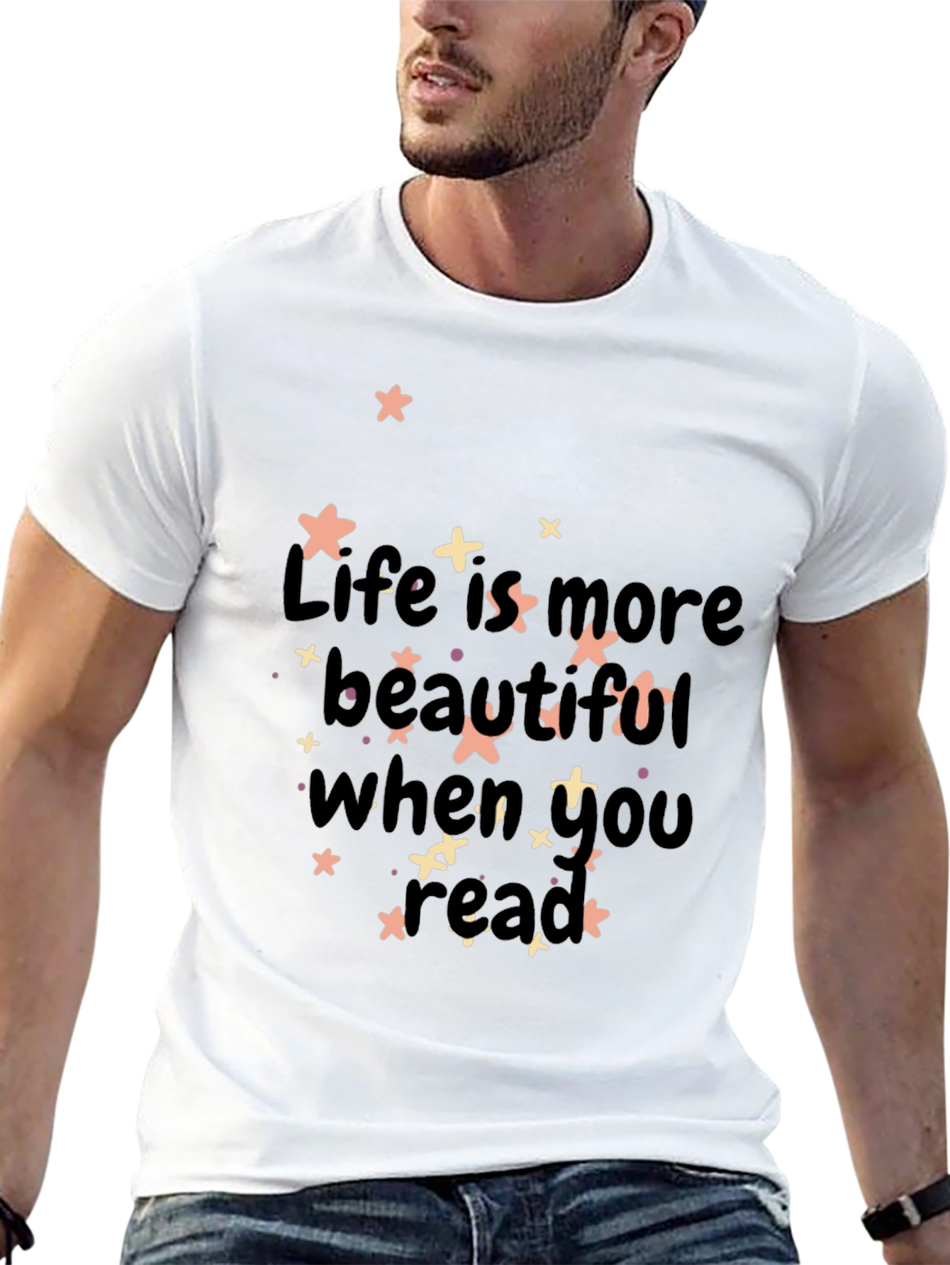 Life is More Beautiful When You Read T-Shirt