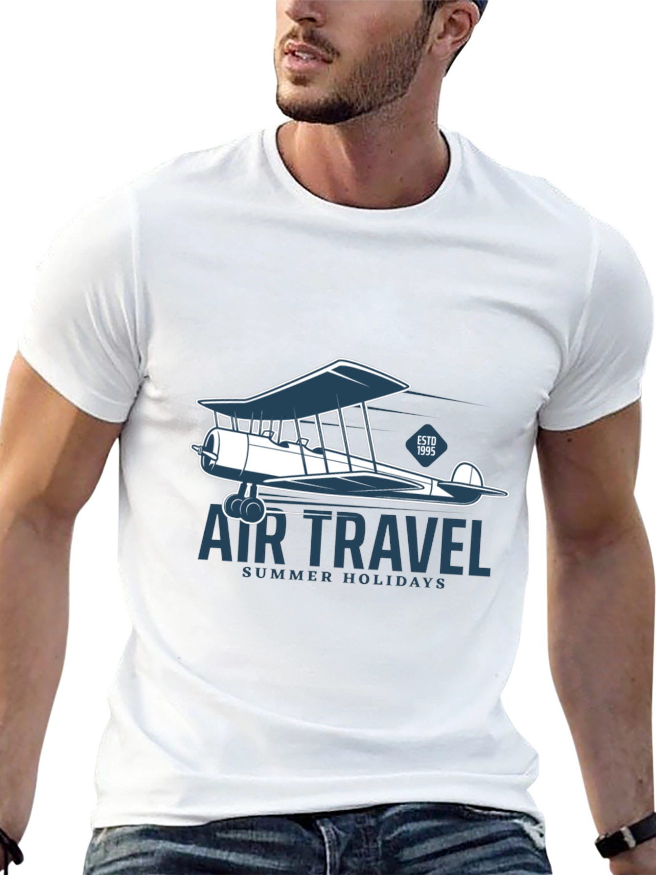 Air Travel T-Shirt - Summer Holiday Graphic Tee