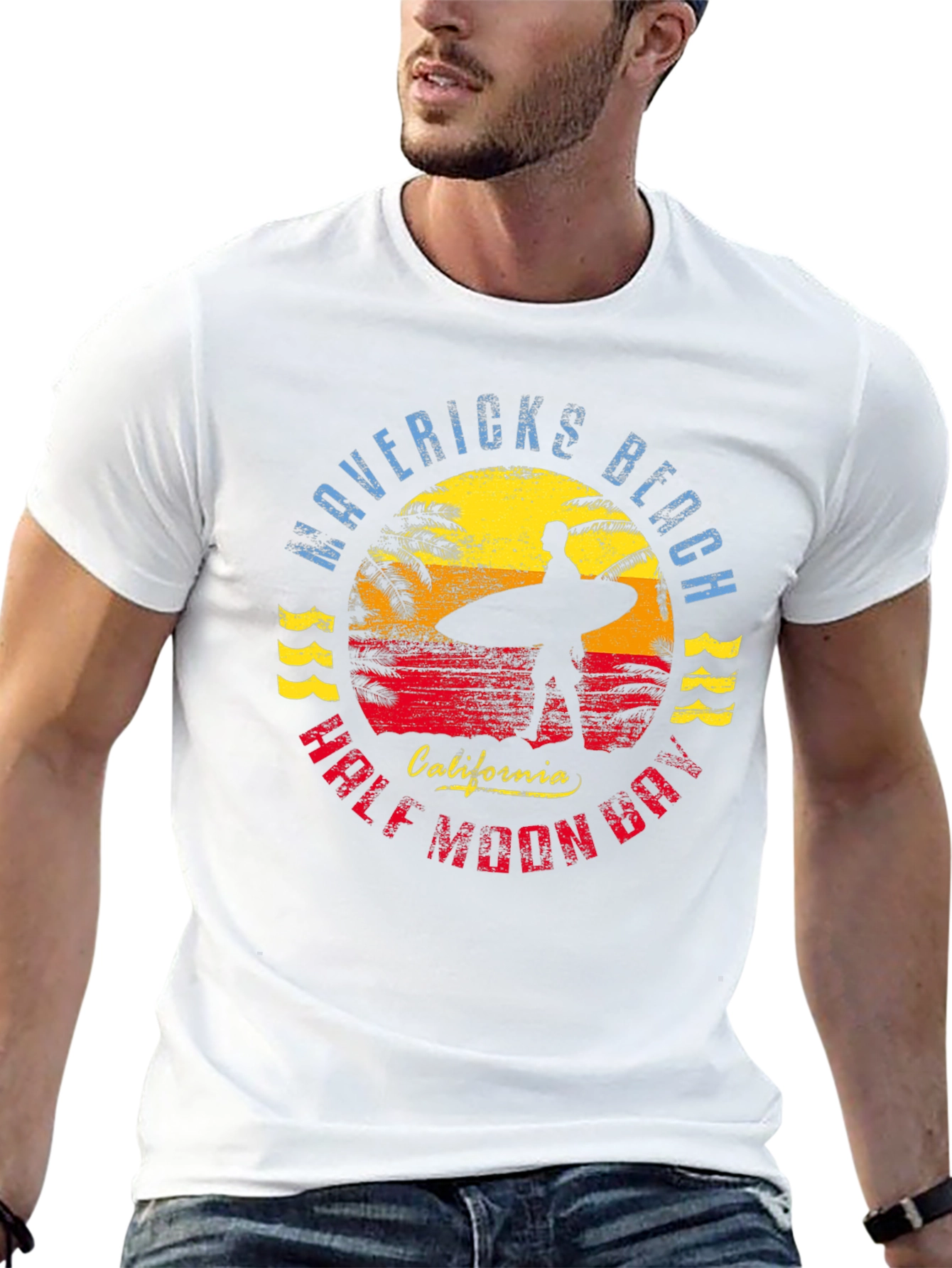 Mavericks Beach Graphic T-Shirt