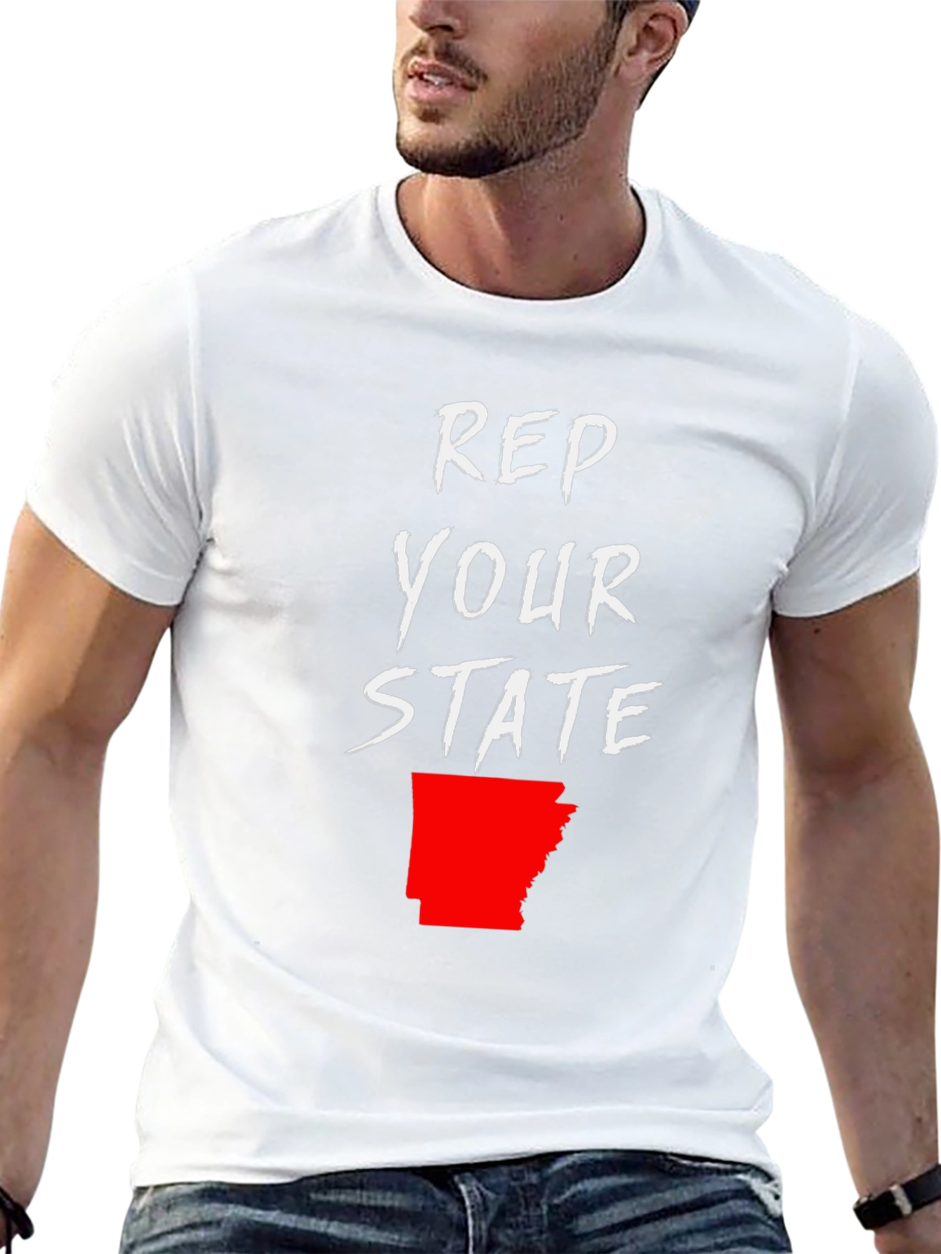 Rep Your State Graphic T-Shirt