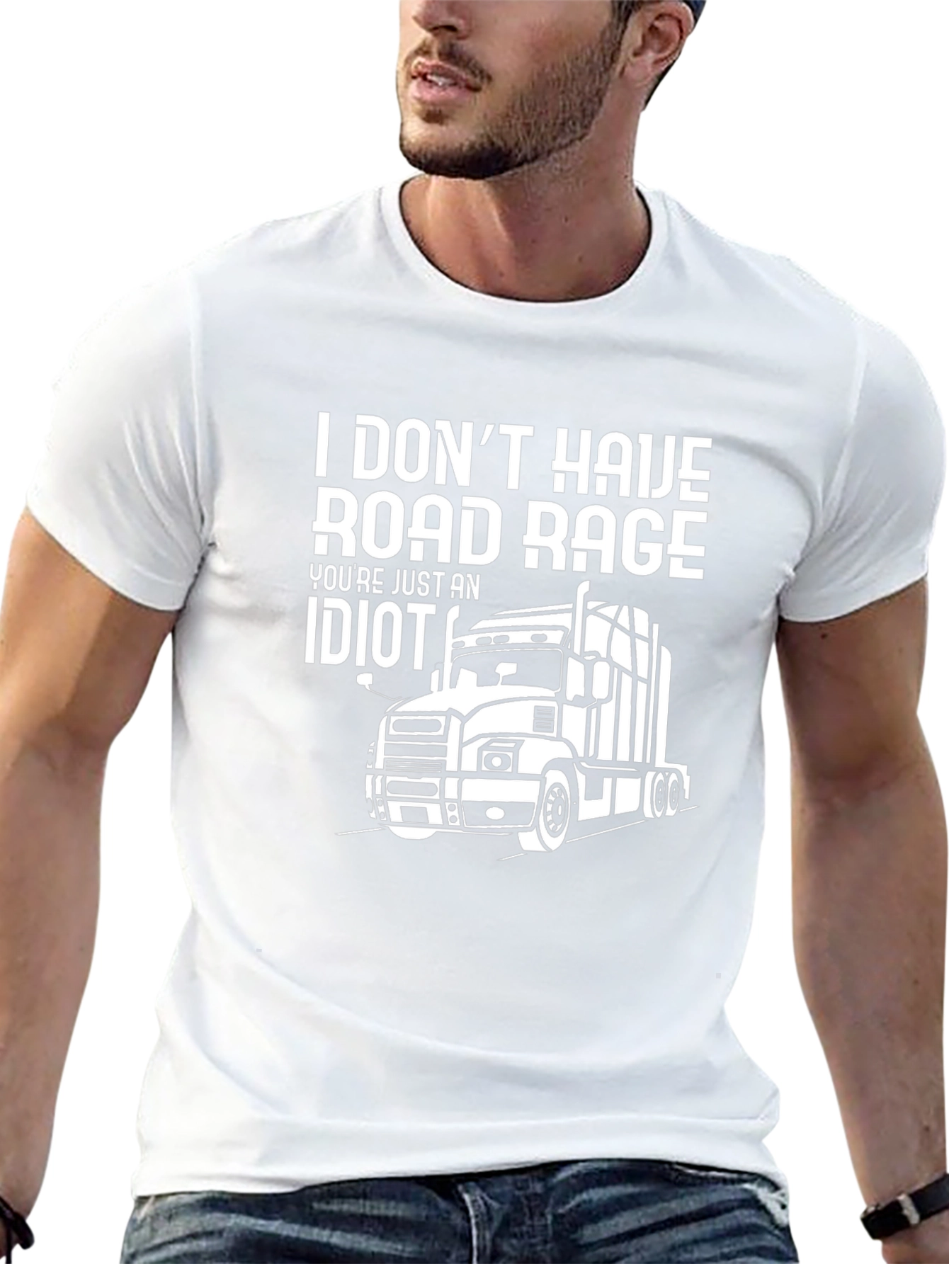Road Rage Trucker T-Shirt - Funny Driver Tee