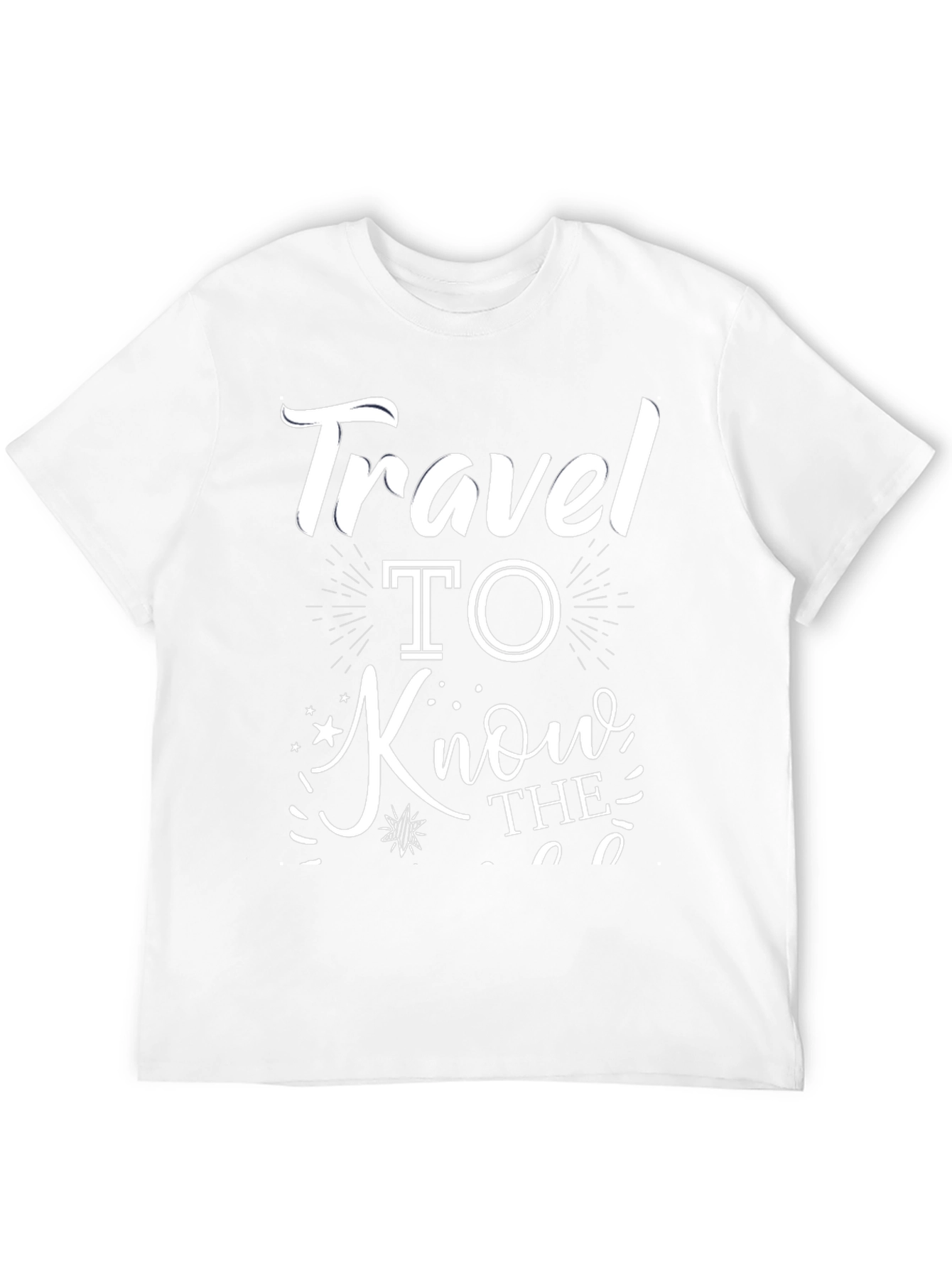 Travel To Know The World Graphic Tee