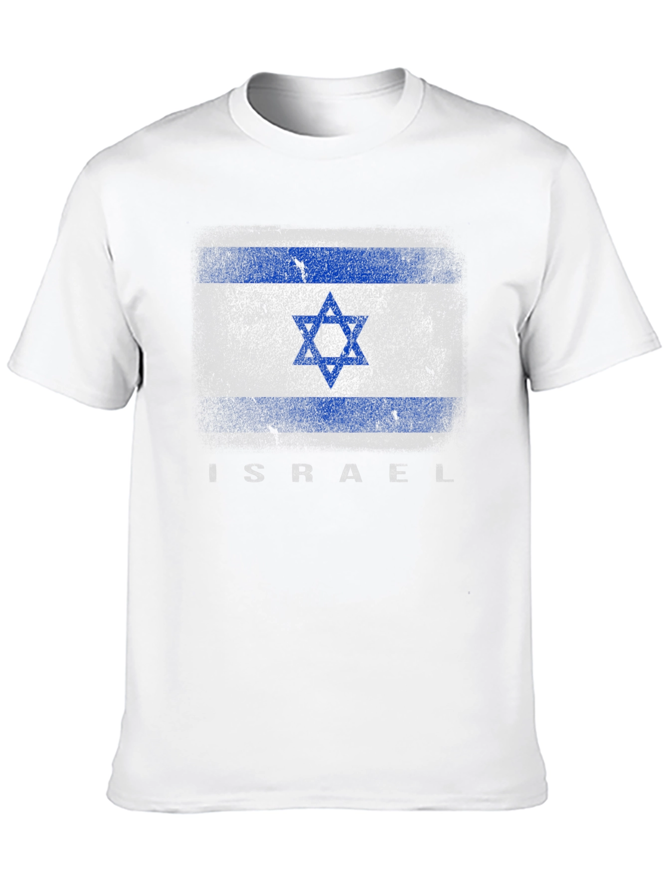 Israel Flag Graphic T-Shirt - Black