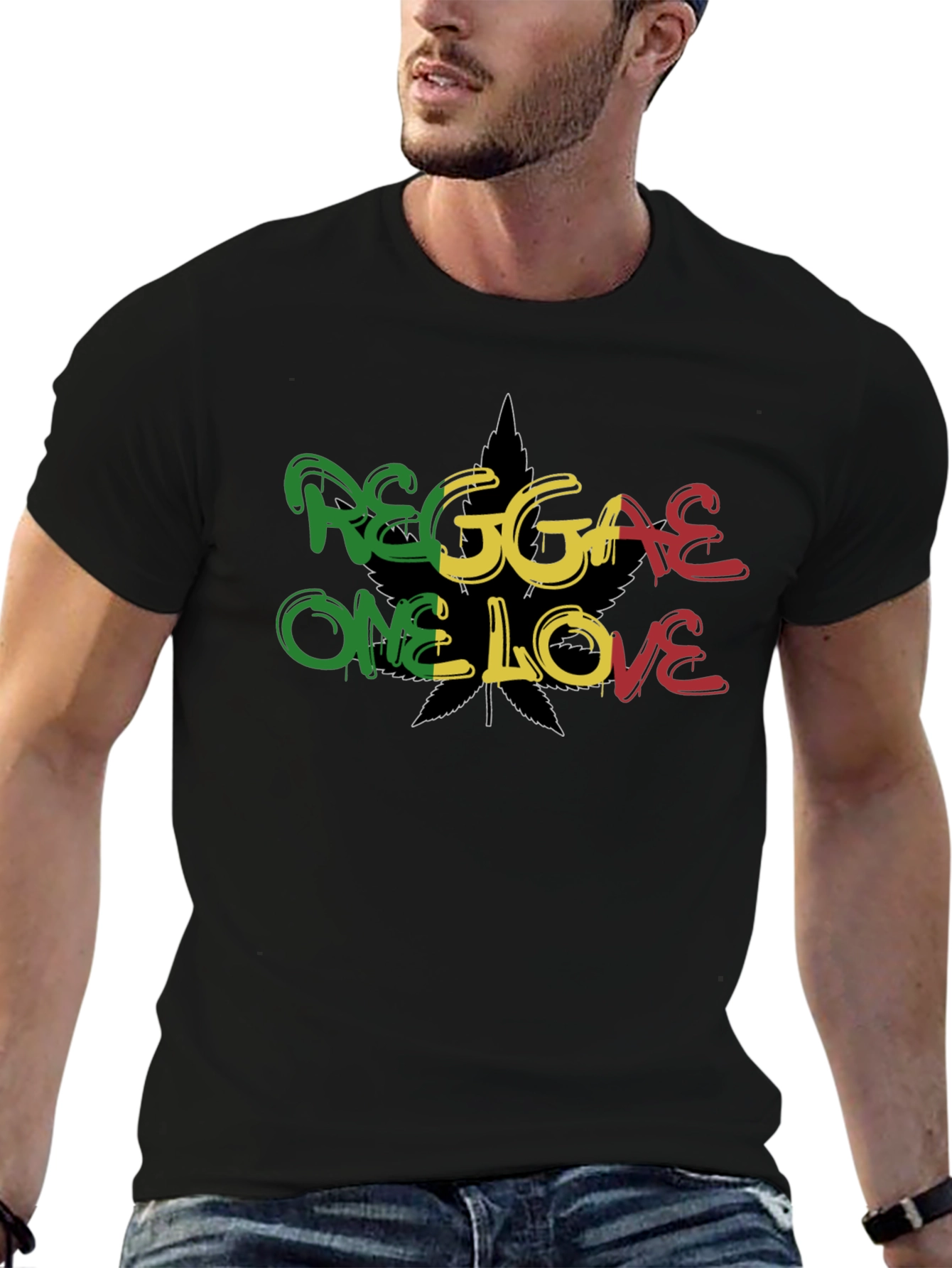 Reggae One Love T-Shirt Black