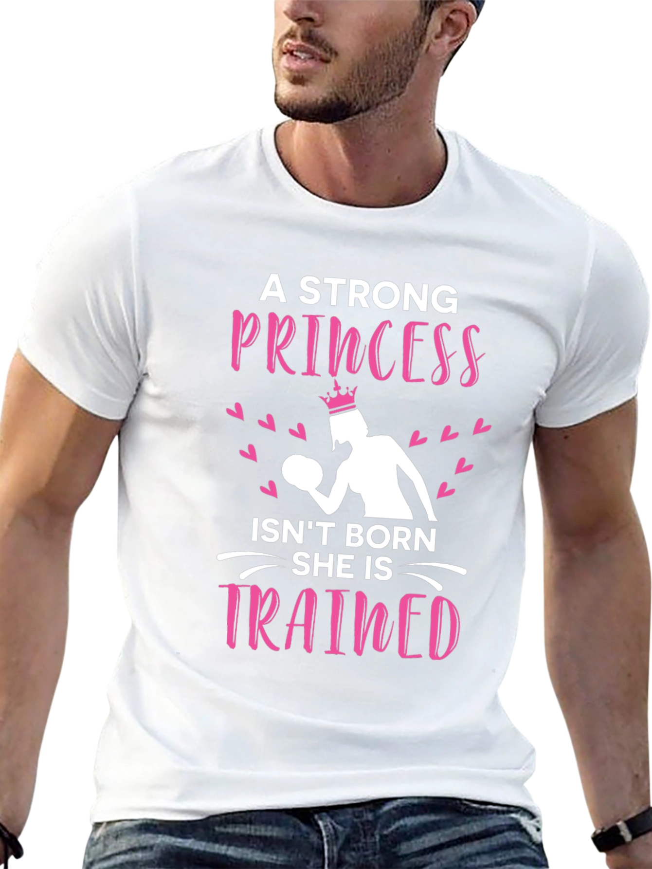 Strong Princess Trained Graphic T-Shirt