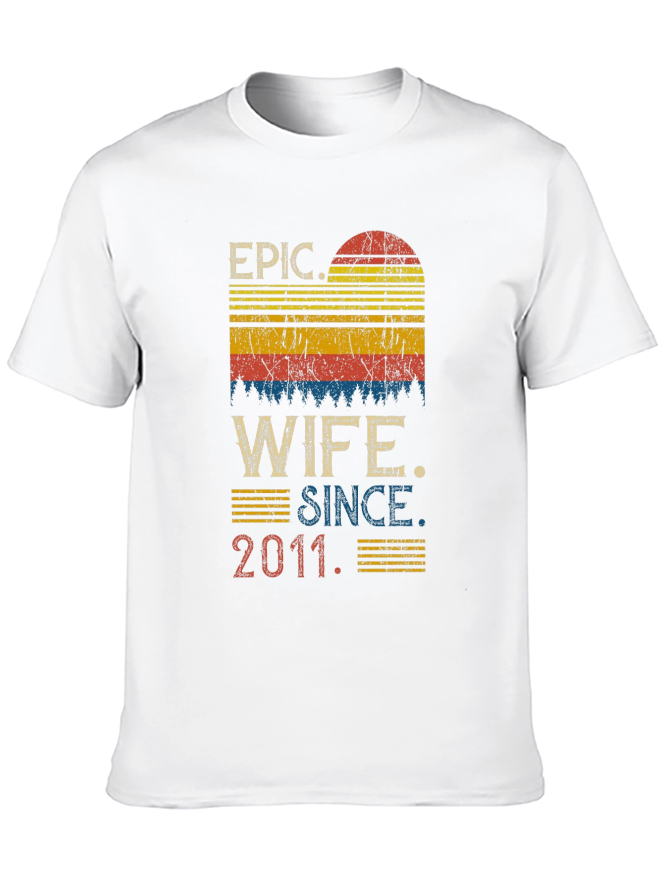 Epic Wife Since 2011 Graphic Tee