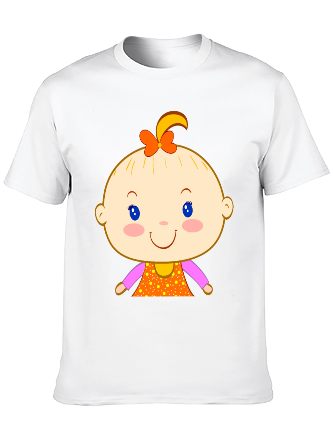 Cute Baby Cartoon Graphic Tee