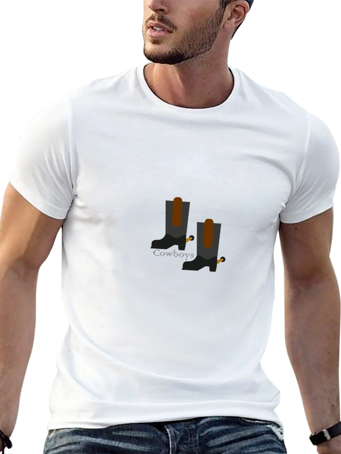 Cowboys Boots Graphic Tee