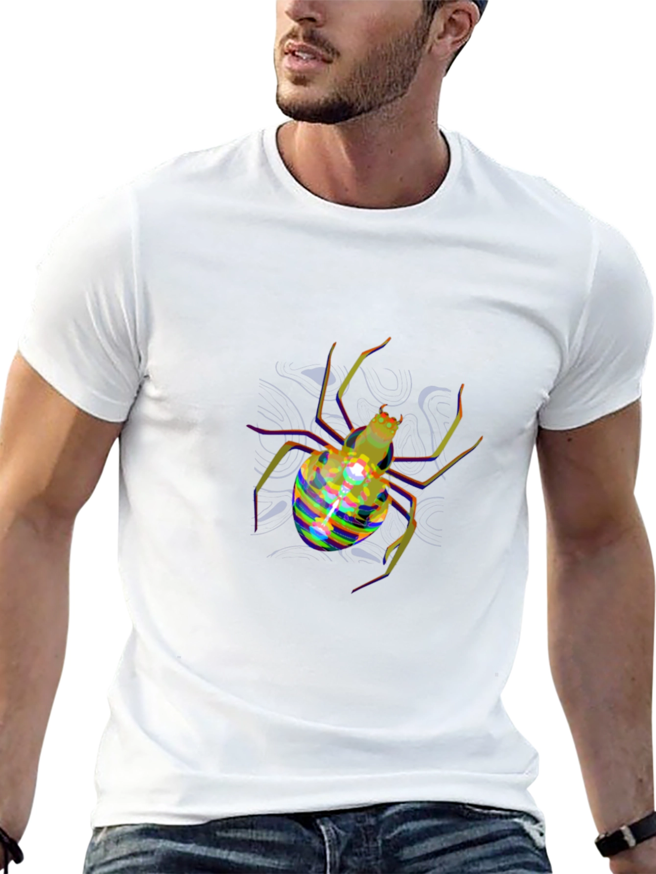 Spider Graphic T-Shirt - Bold and Unique Design
