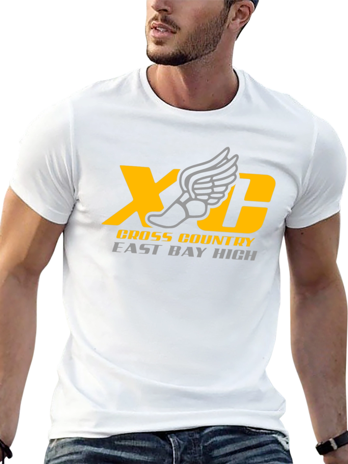 XC Cross Country East Bay High Black T-Shirt