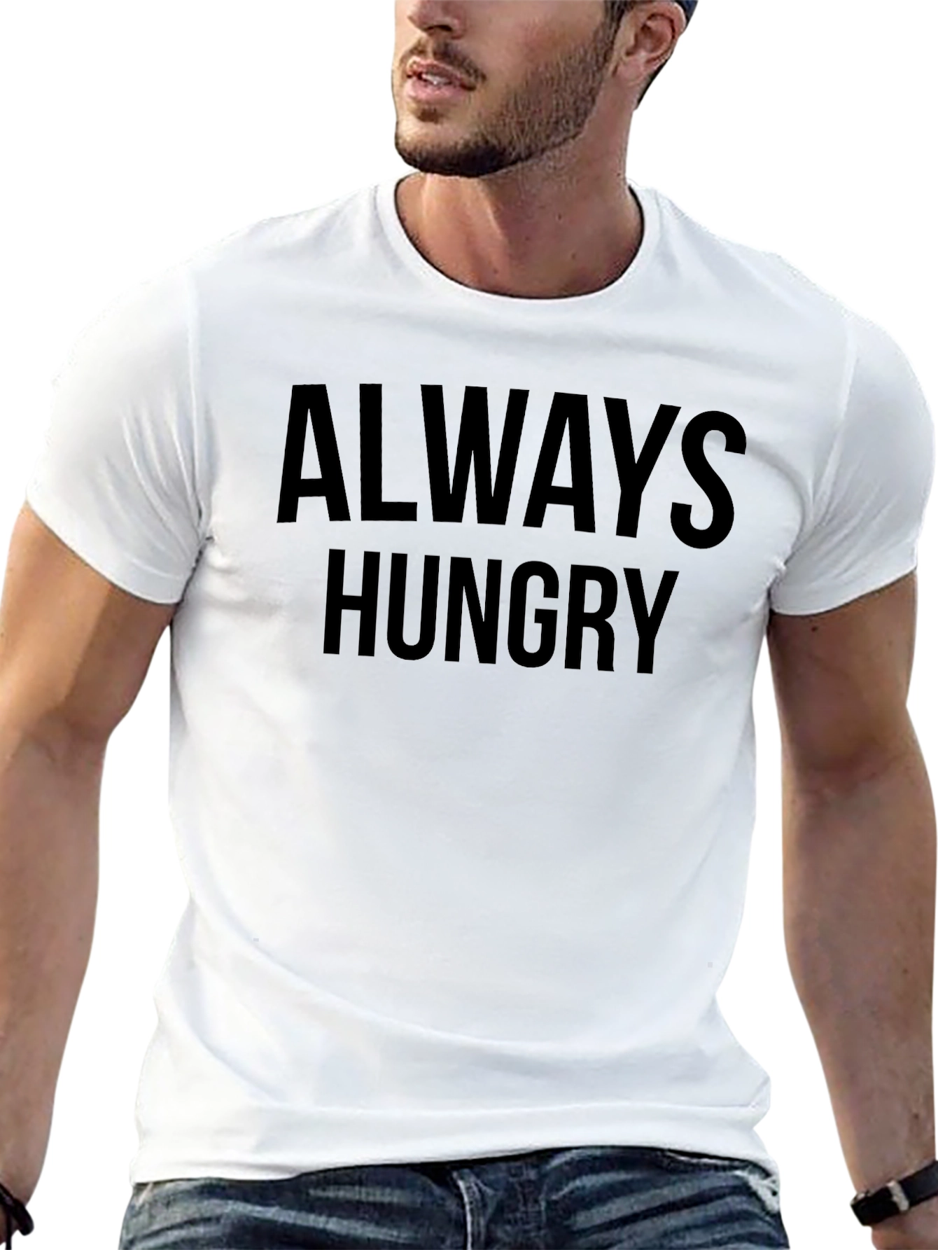Always Hungry Black T-Shirt