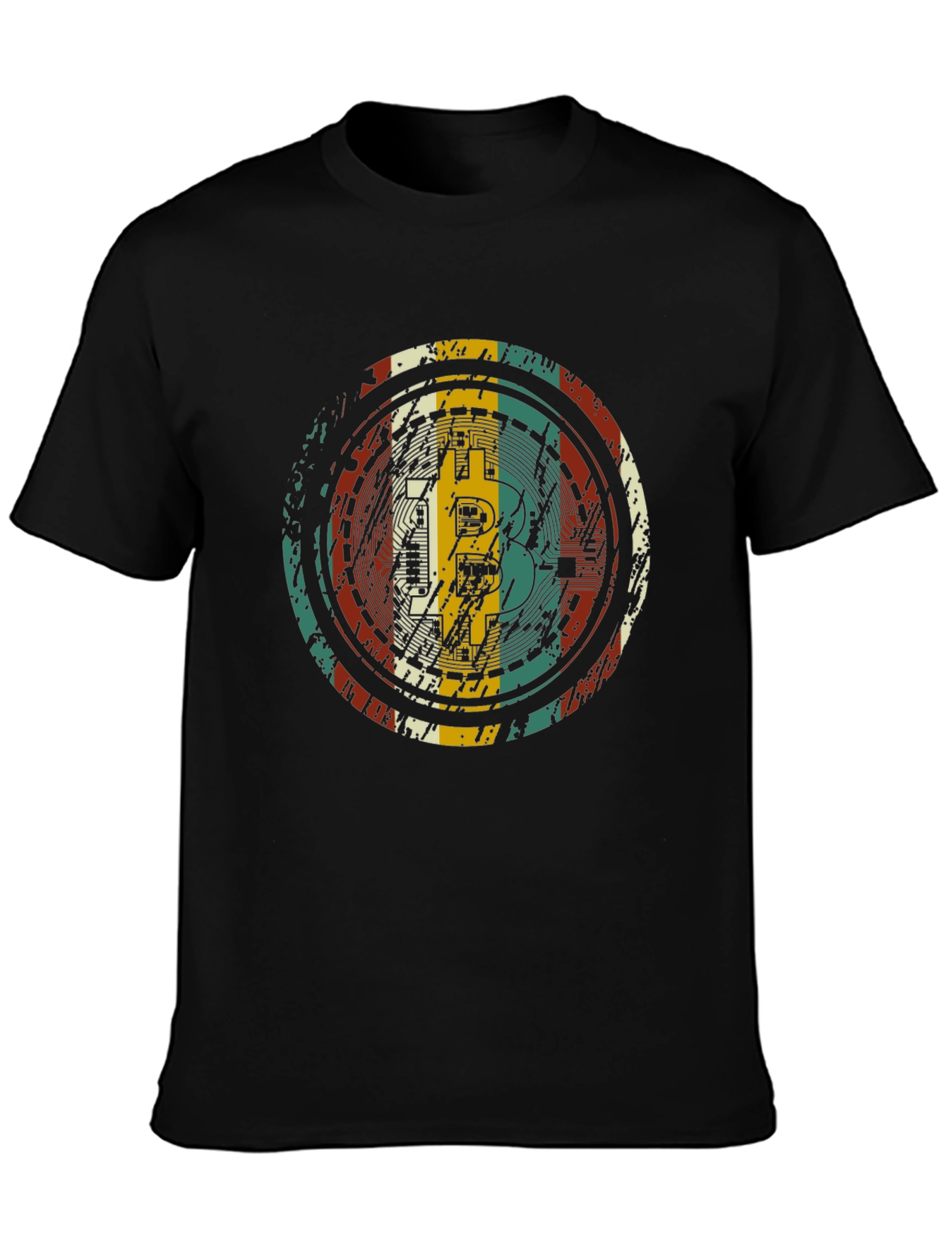Bitcoin Retro T-Shirt - Crypto Currency Tee