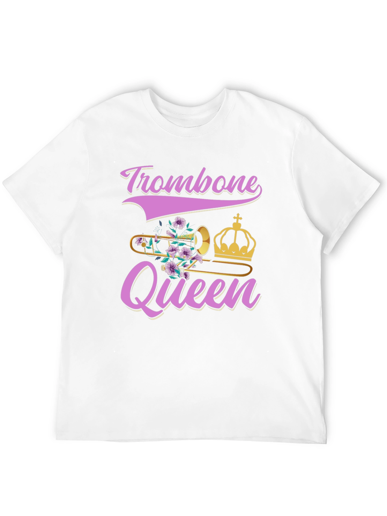Trombone Queen Graphic T-Shirt