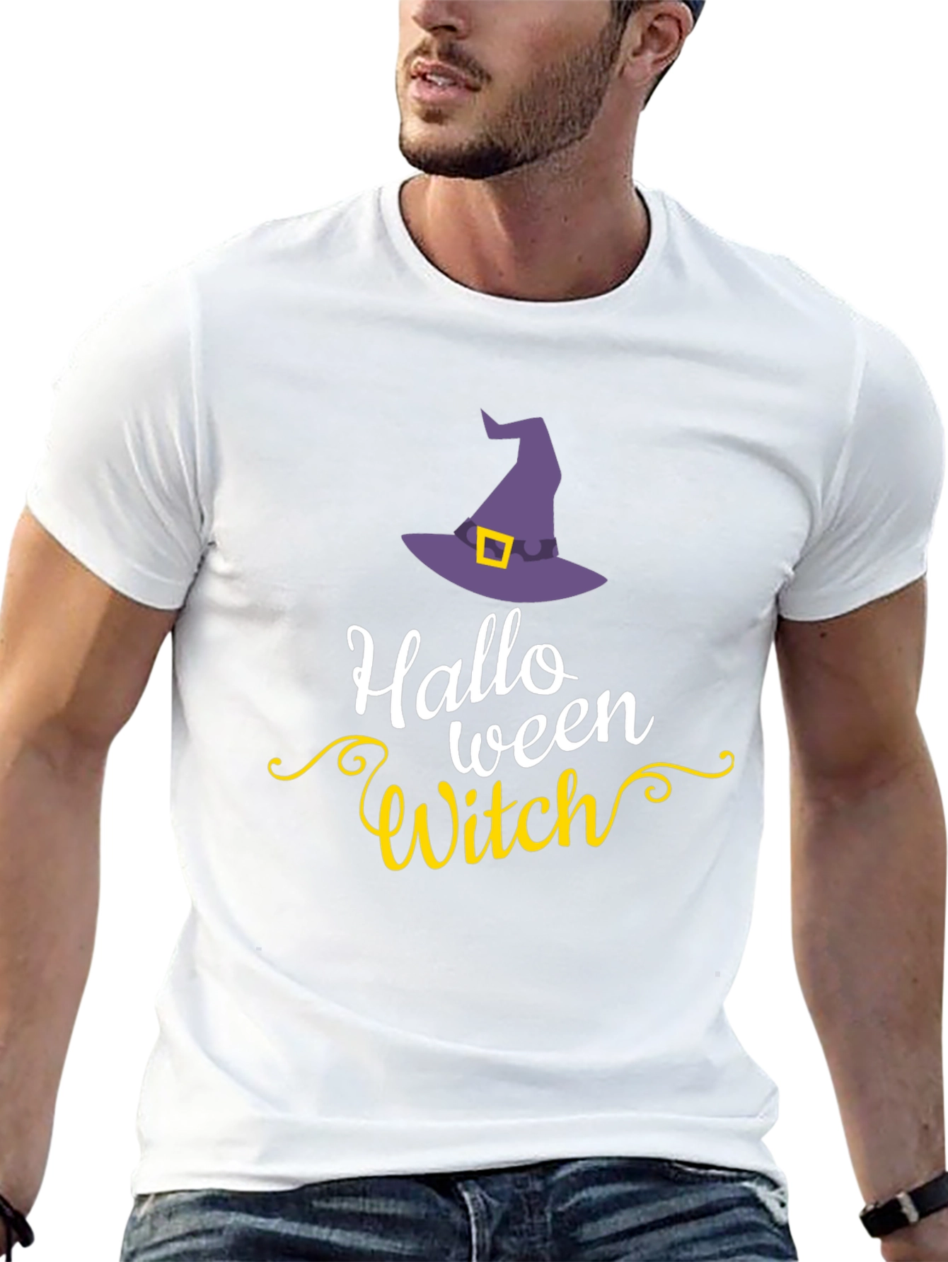 Halloween Witch T-Shirt - Spooky Season Apparel