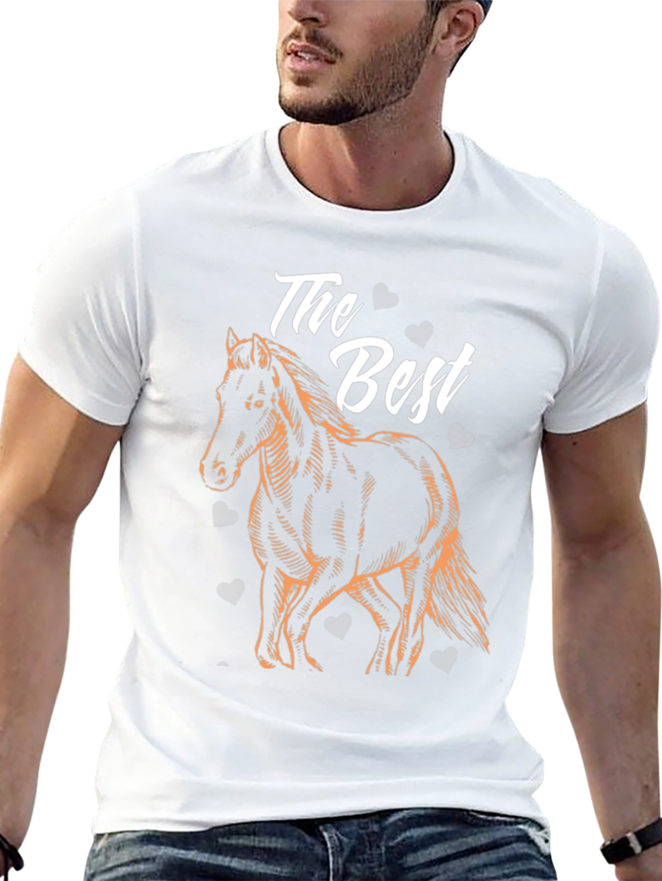 The Best Horse Graphic T-Shirt