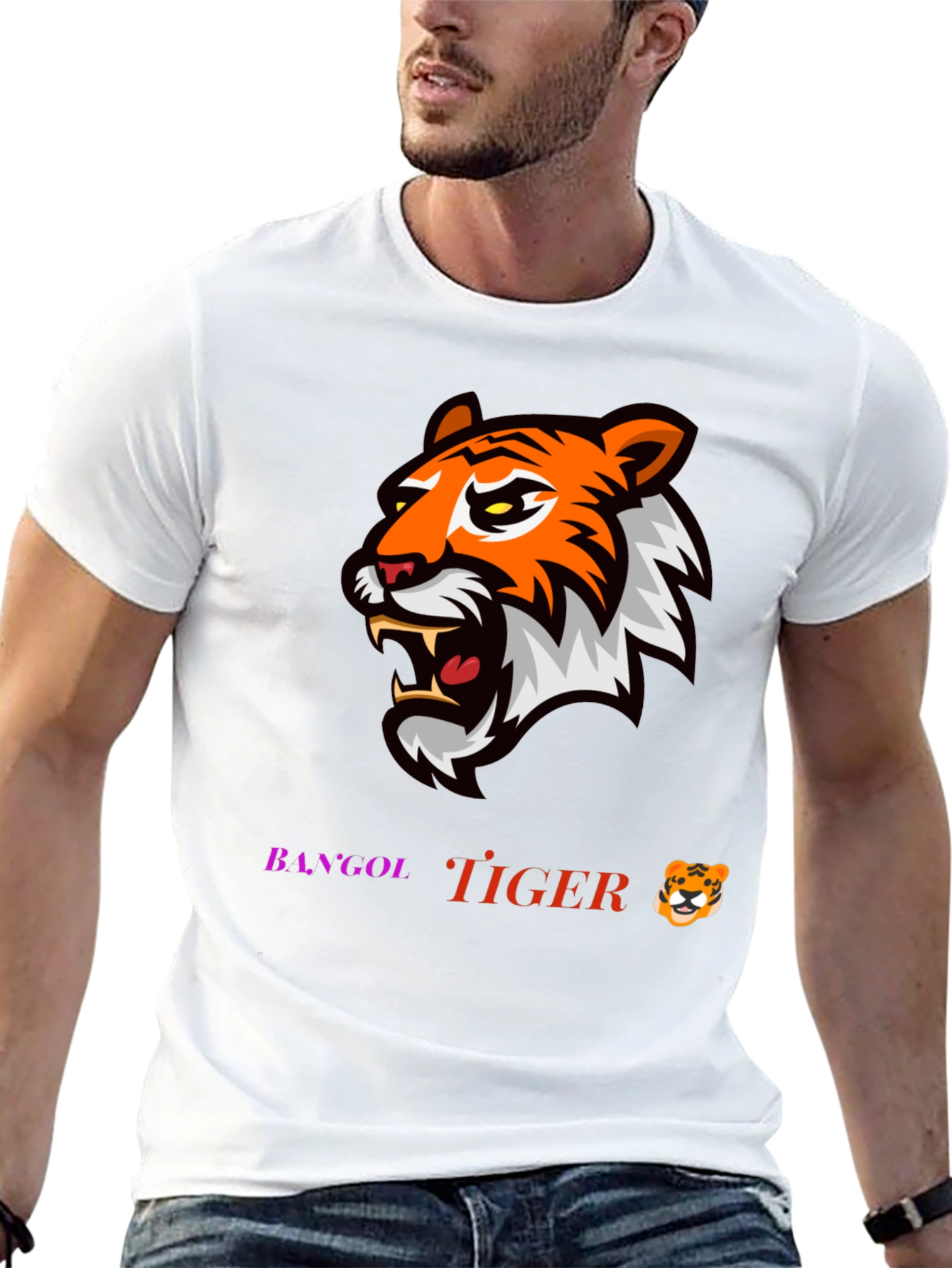 Bengal Tiger Graphic T-Shirt - Fierce Style