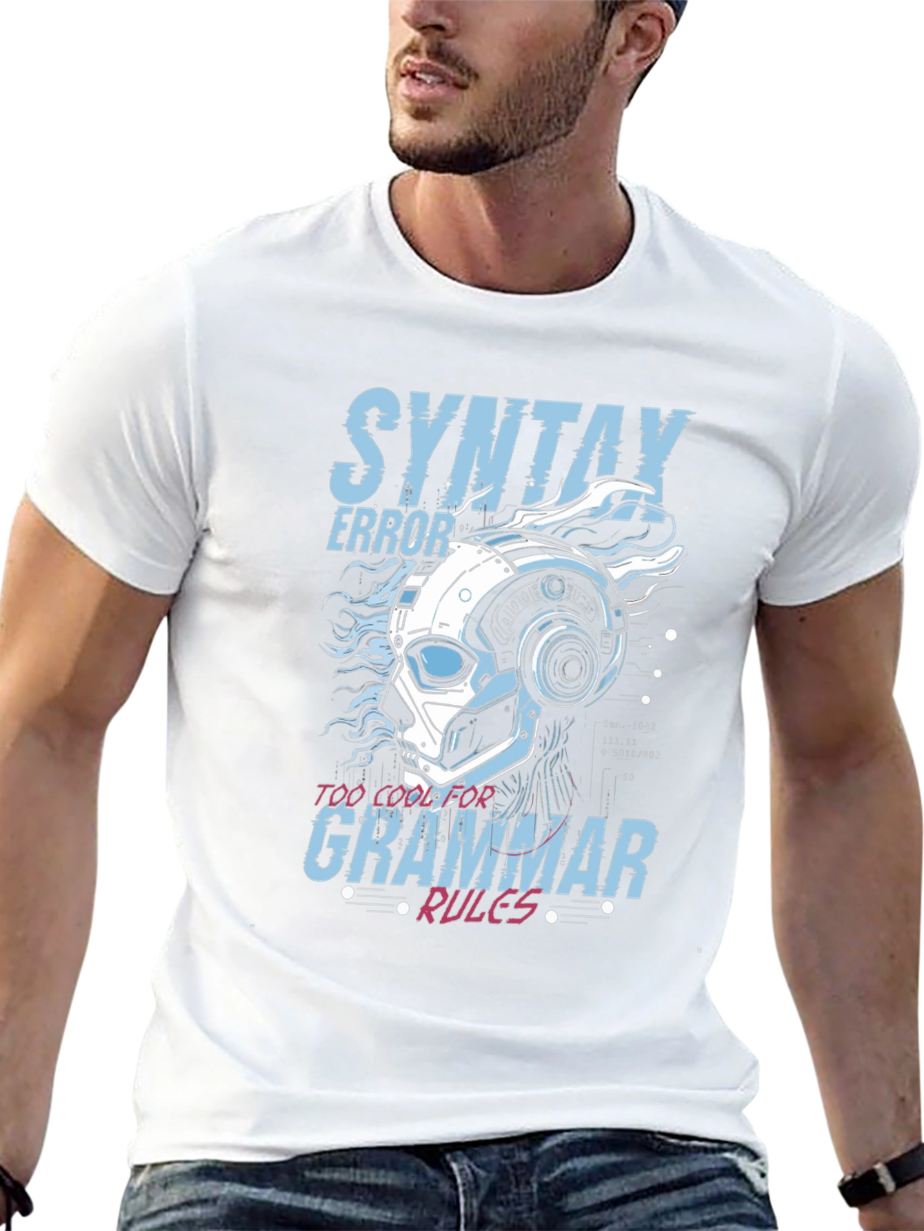 Syntax Error Grammar Rules Graphic T-Shirt
