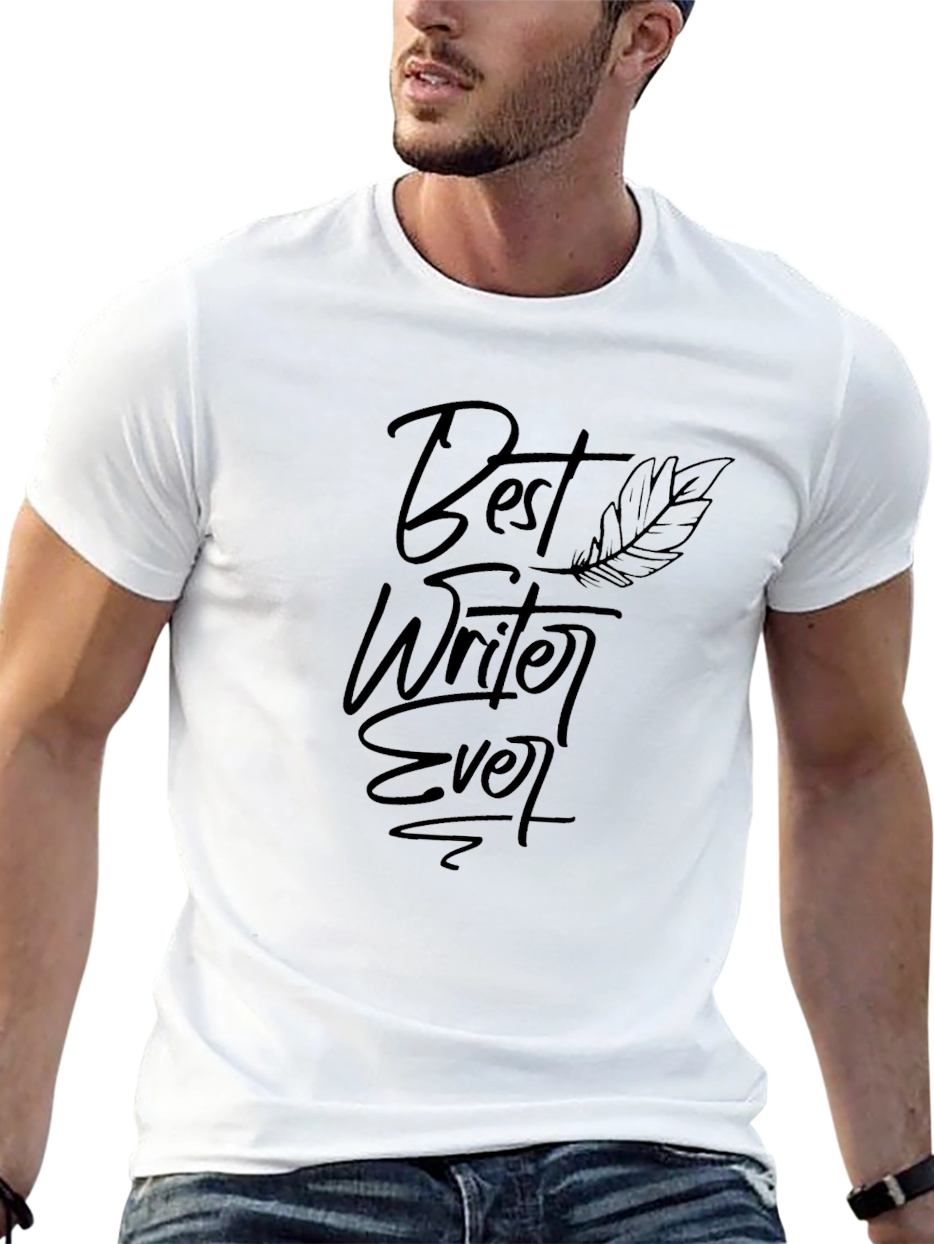 Best Writer Ever Black T-Shirt - Premium Quality