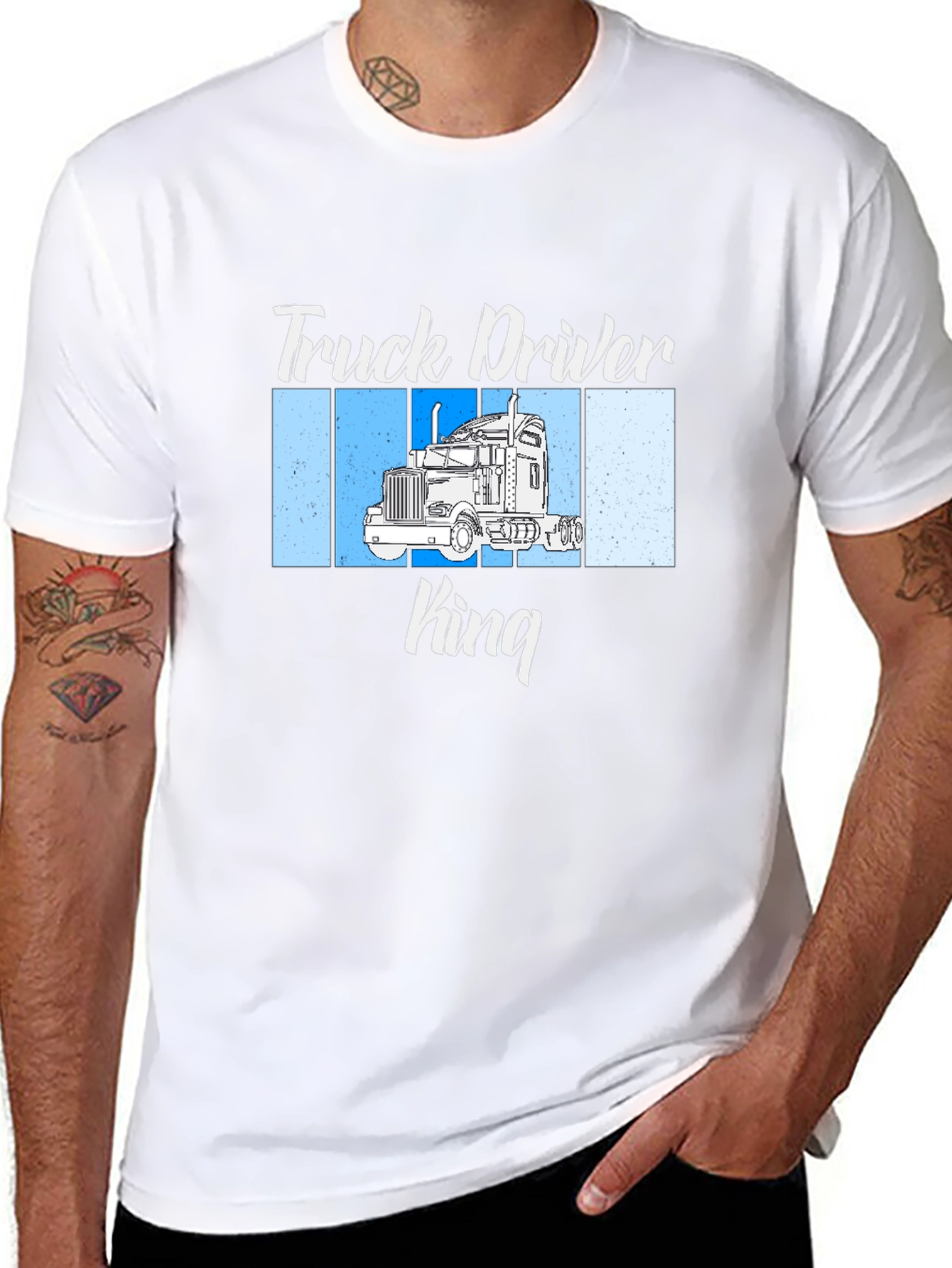 Truck Driver King T-Shirt