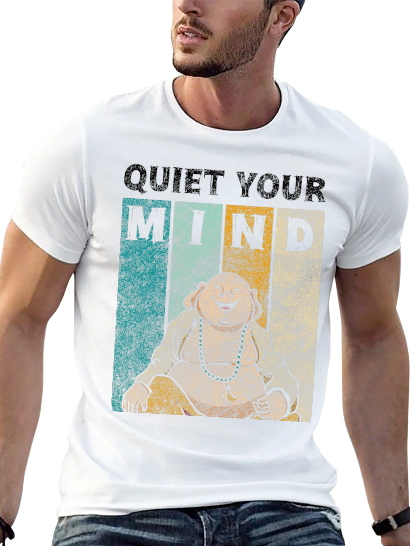 Quiet Your Mind Buddha Graphic Tee