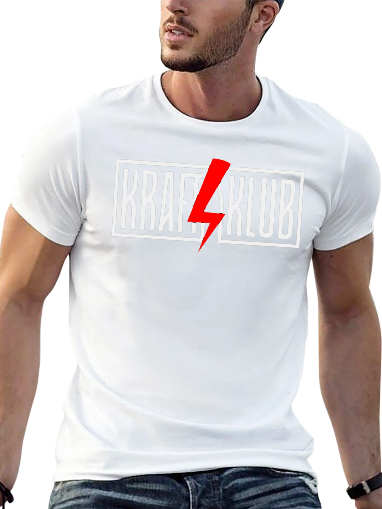 Kraftklub Lightning Bolt Black T-Shirt