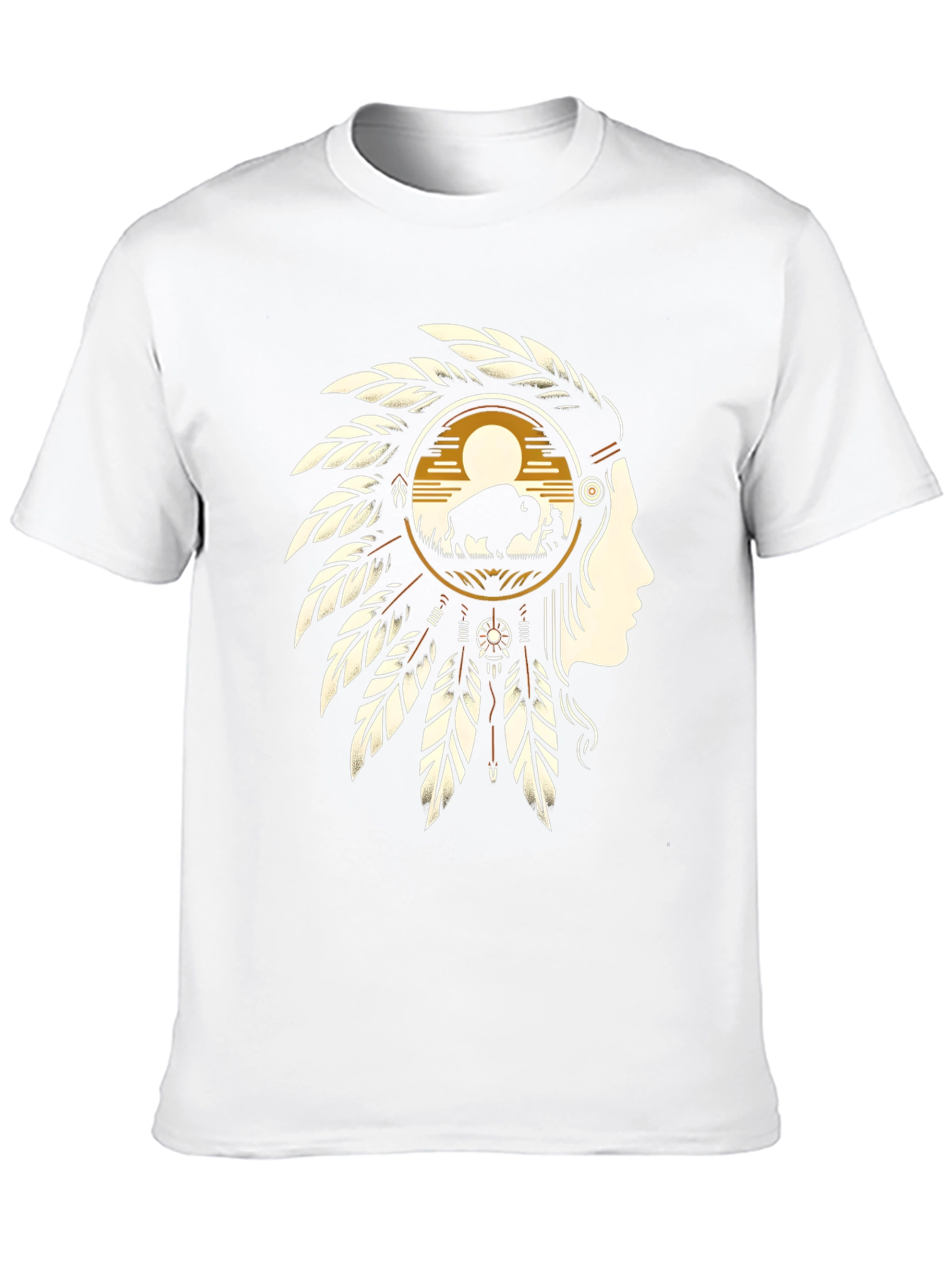 Native American Buffalo T-Shirt