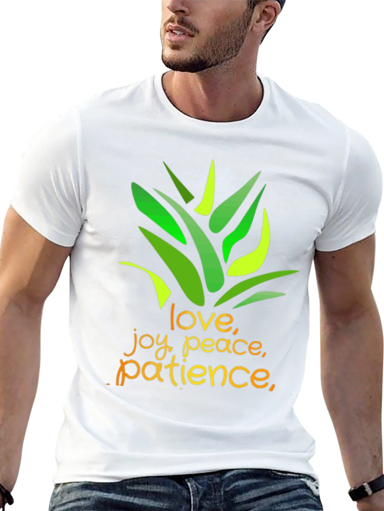 Love Joy Peace Patience Graphic Tee