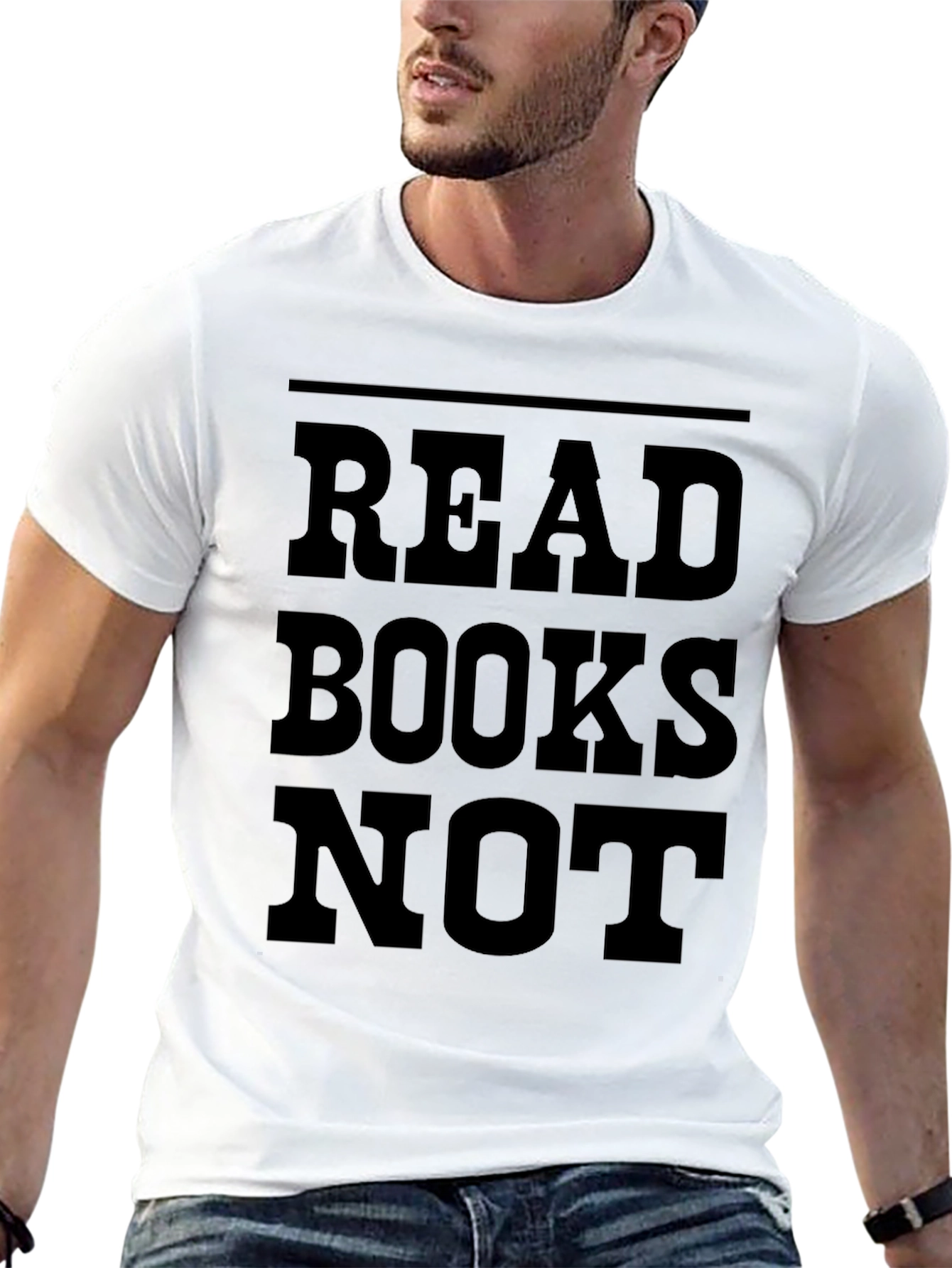 Read Books Not T-Shirt - Literary Apparel