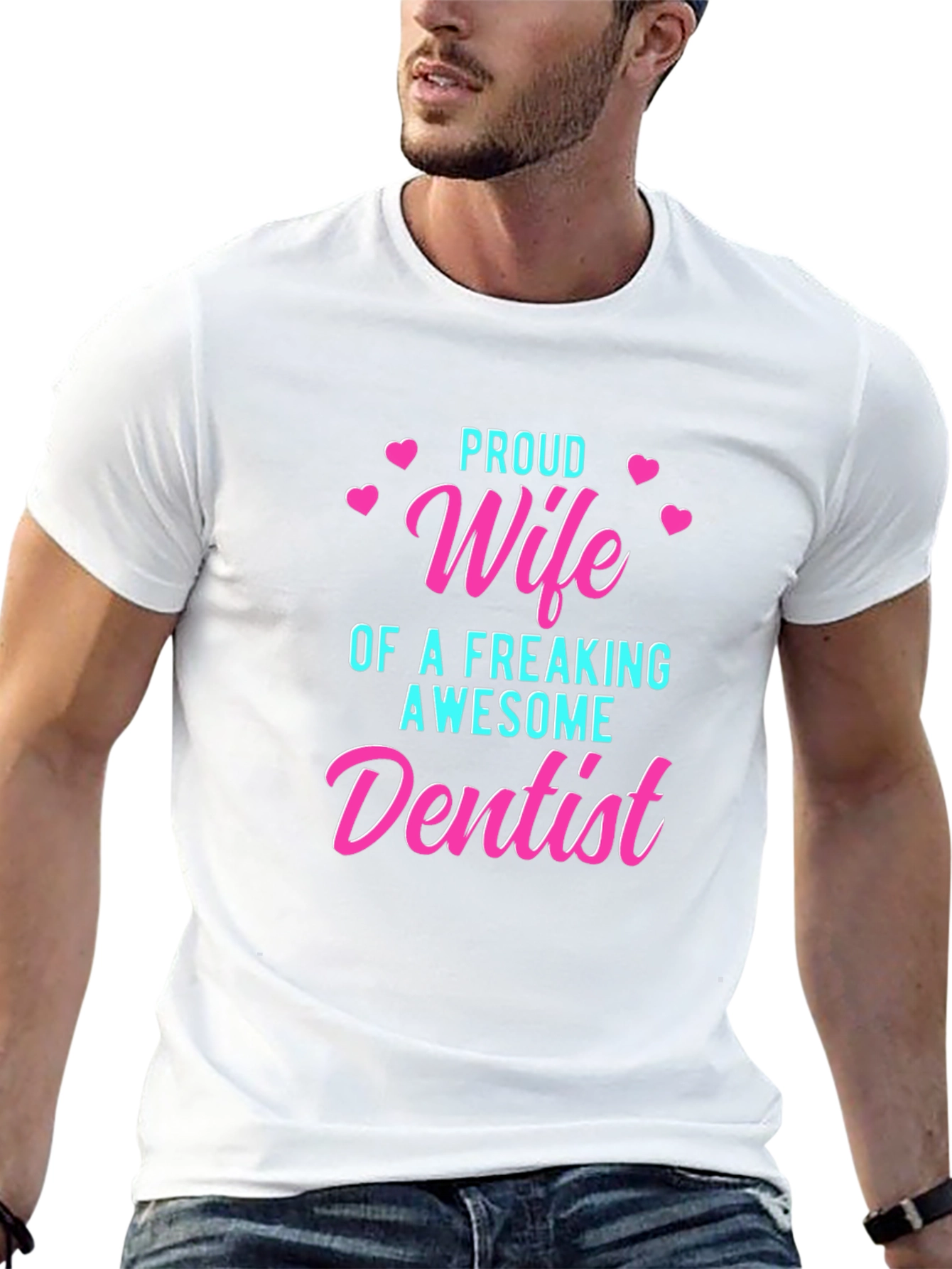 Proud Wife of an Awesome Dentist T-Shirt