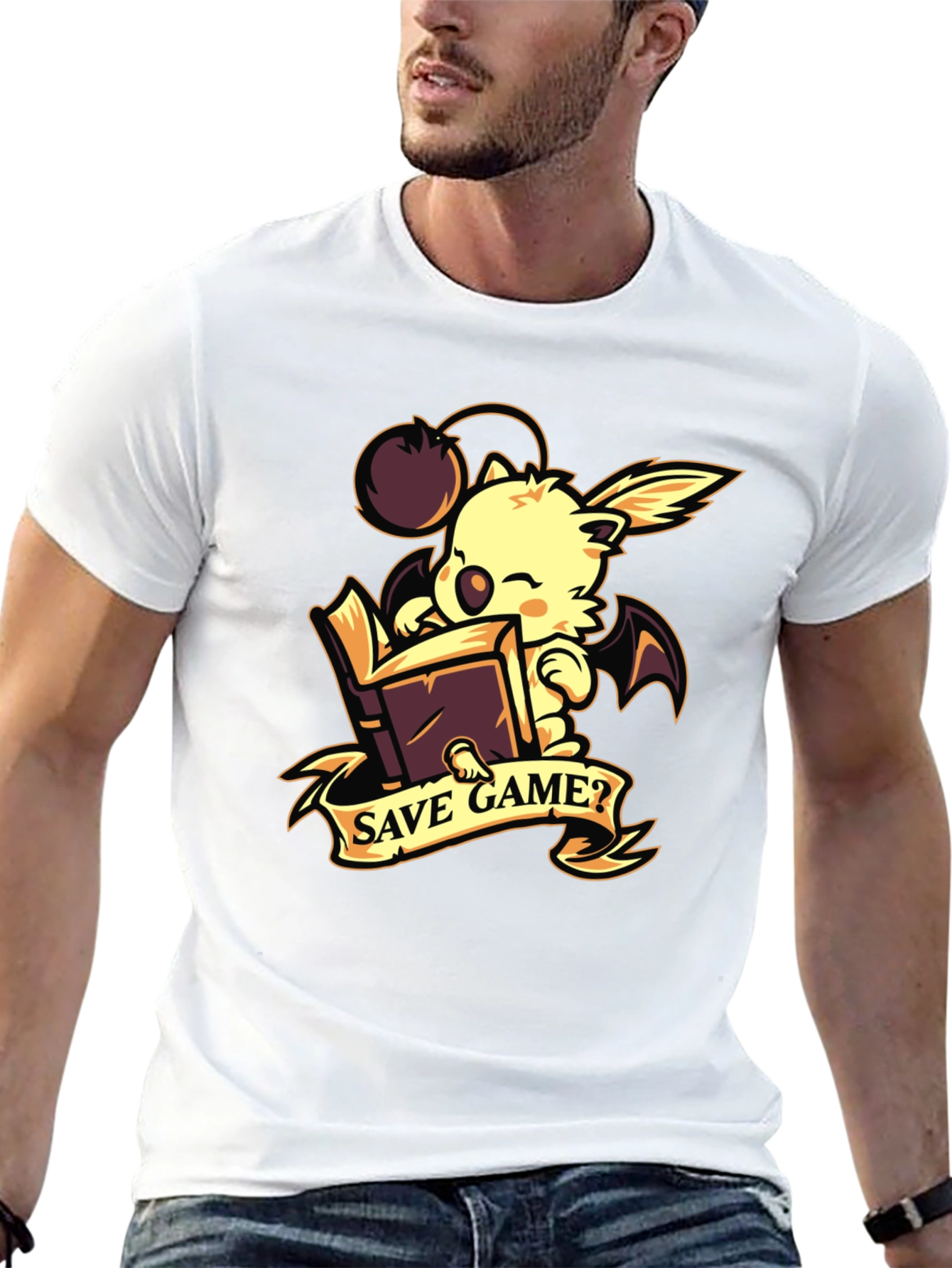 Moogle Save Game T-Shirt