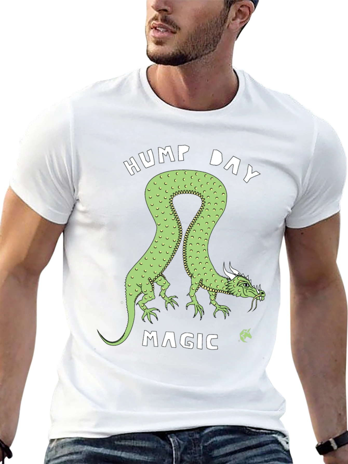 Hump Day Magic Dragon Graphic Tee