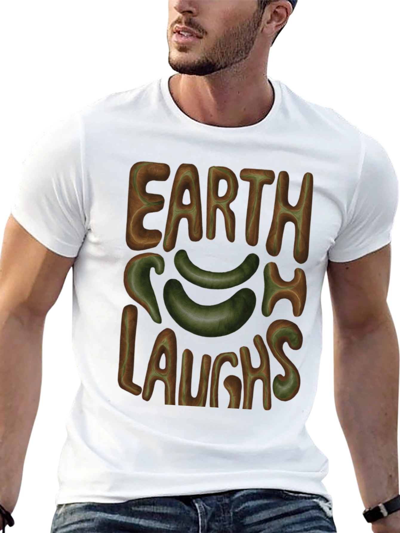 Earth Laughs T-Shirt - Graphic Tee