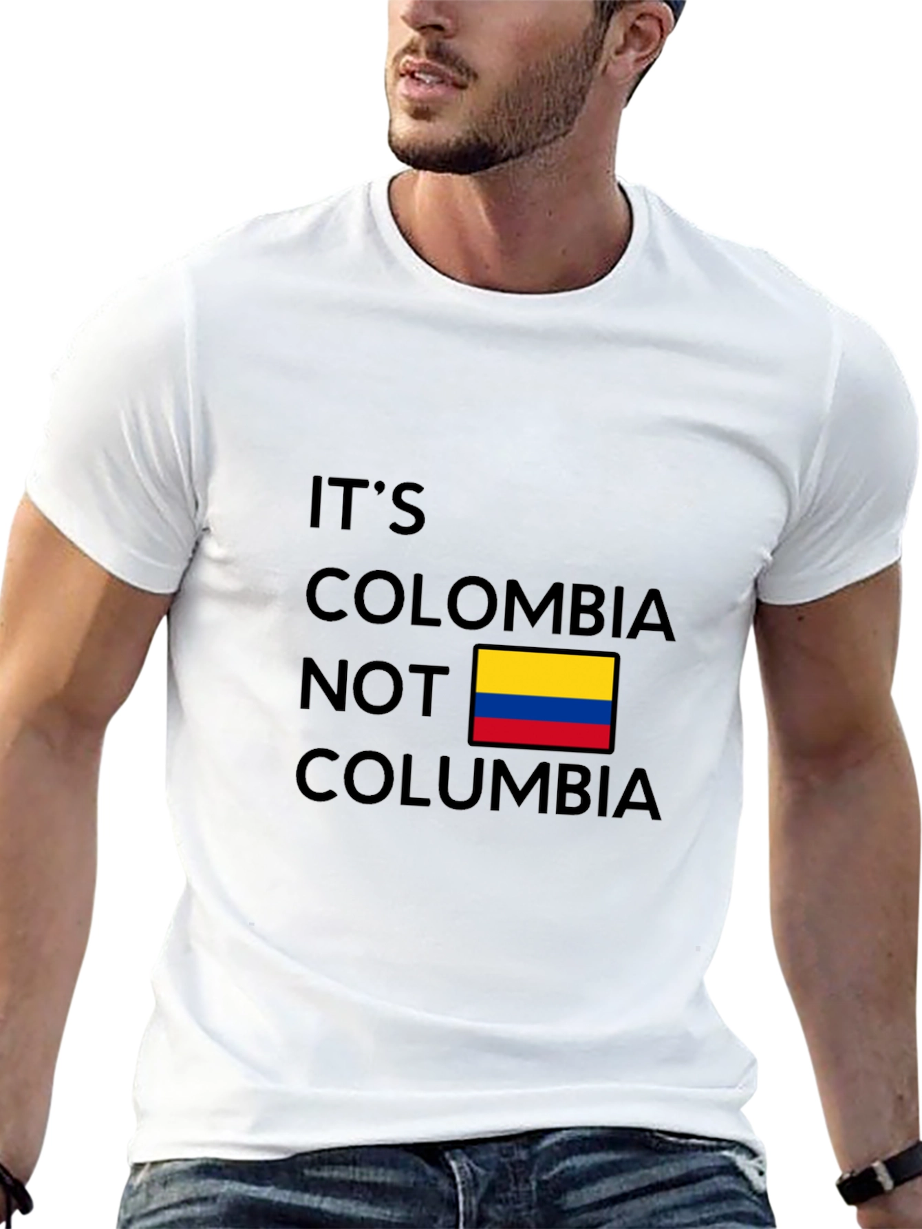Its Colombia Not Columbia Graphic Tee
