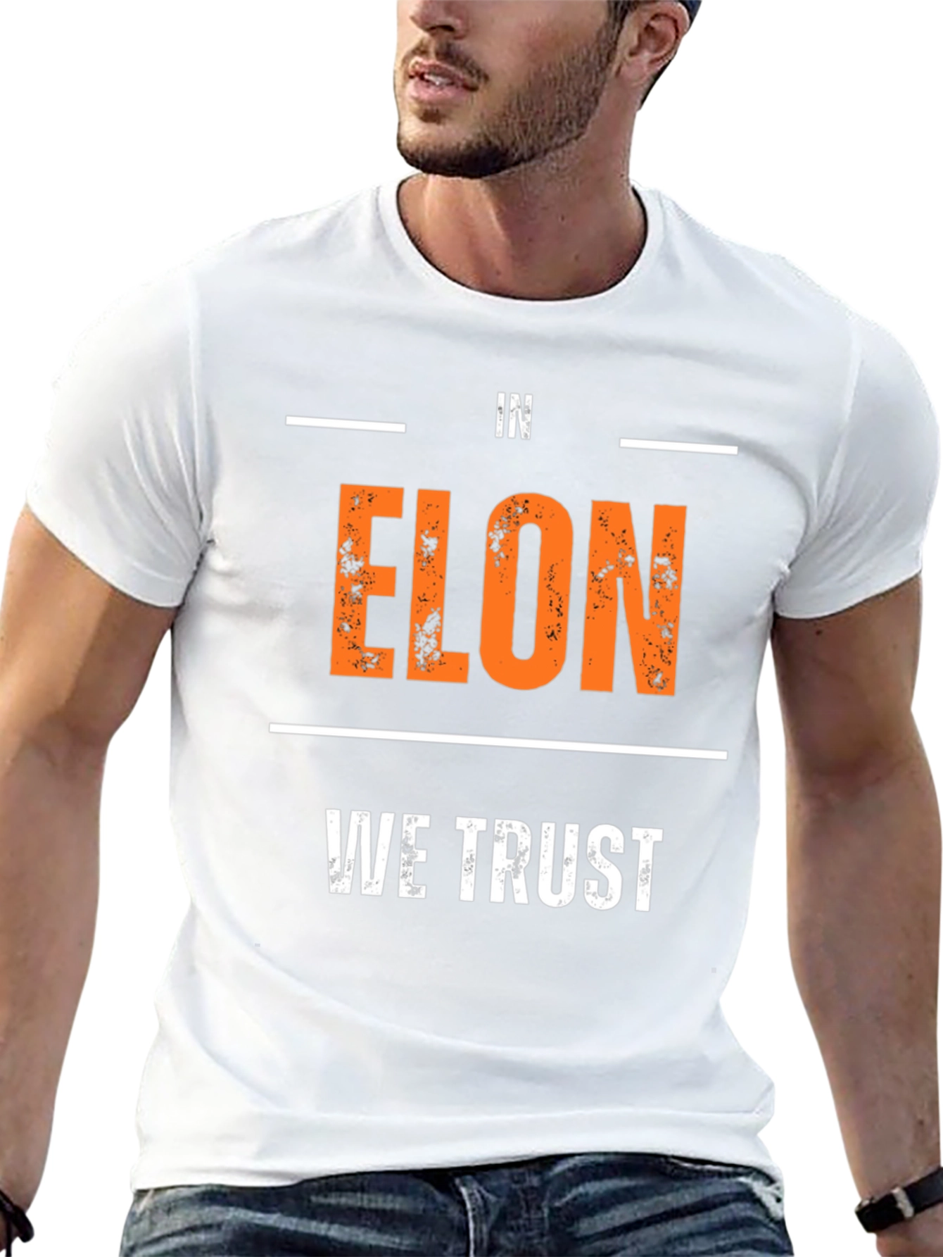 In Elon We Trust Graphic Tee