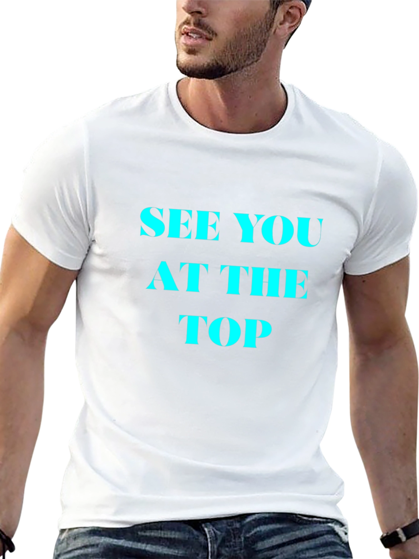 See You At The Top Black T-Shirt