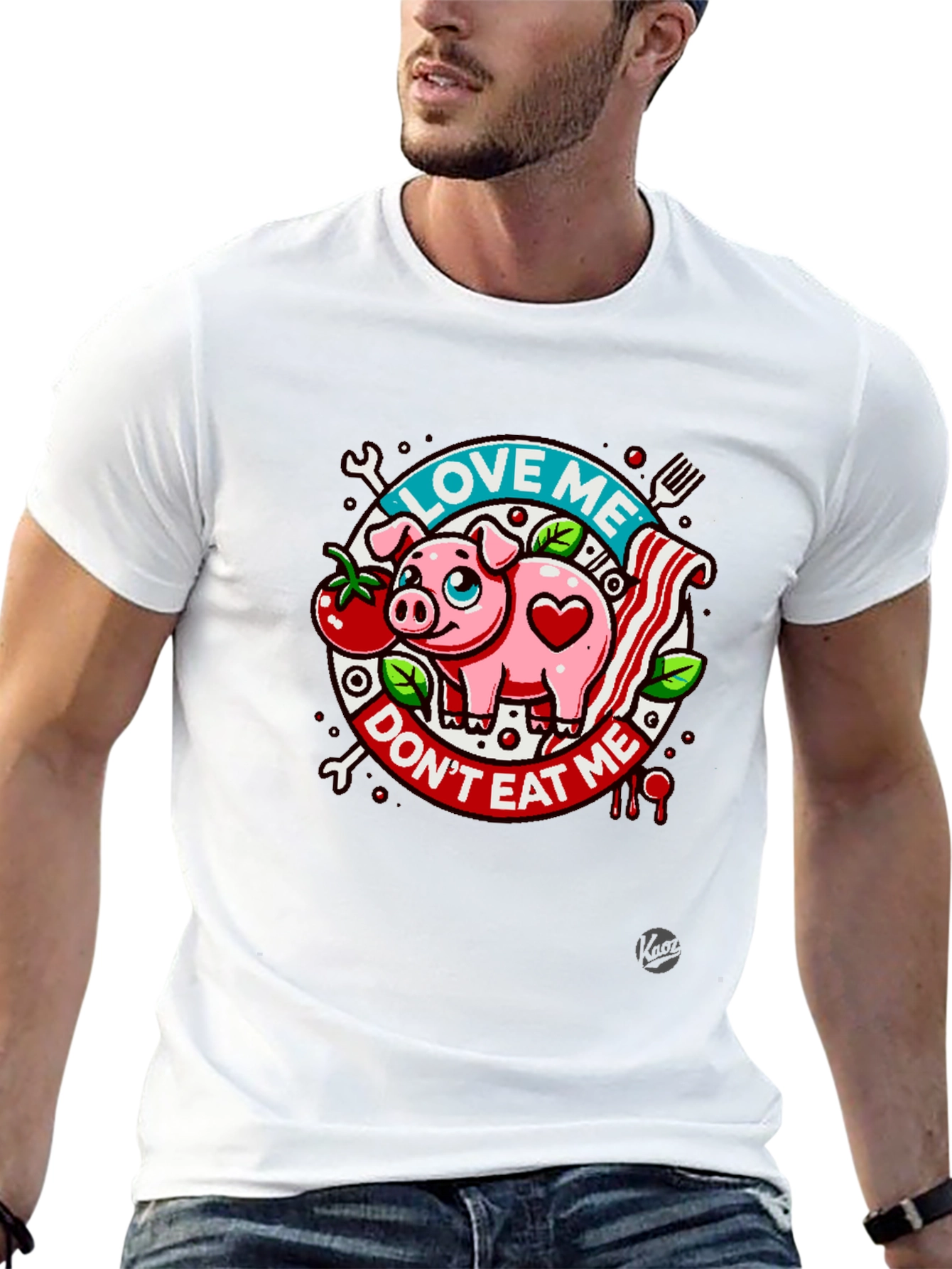 Love Me Dont Eat Me Graphic Tee