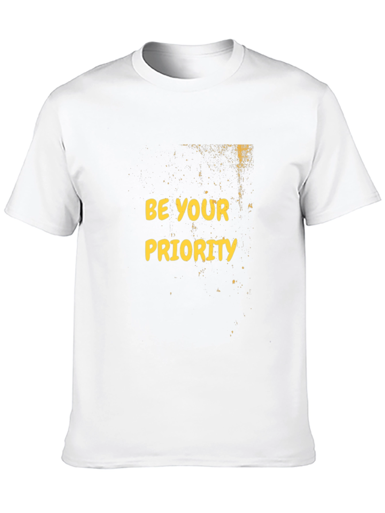 Be Your Priority Black Graphic Tee