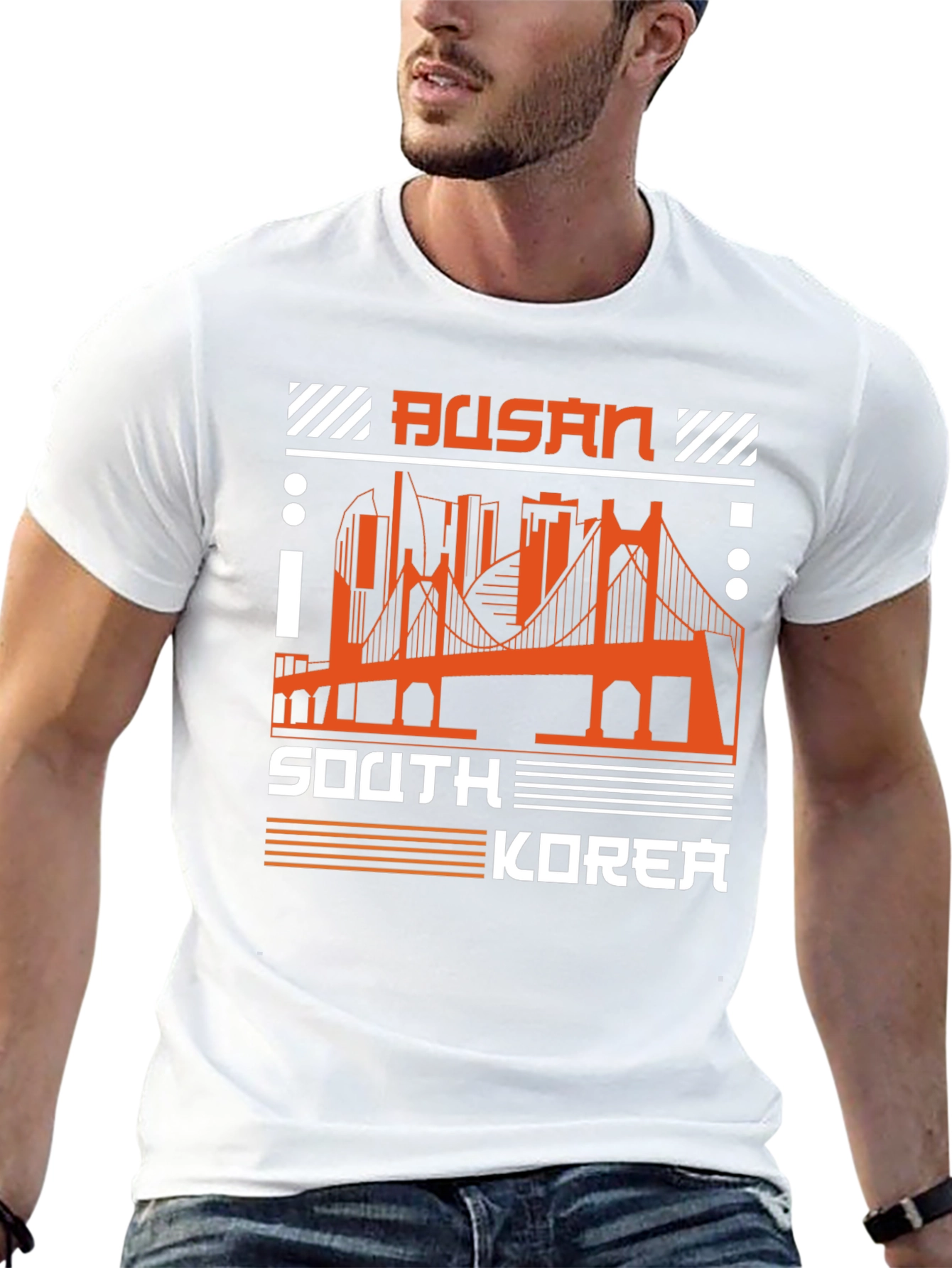 Busan South Korea T-Shirt - City Skyline Tee