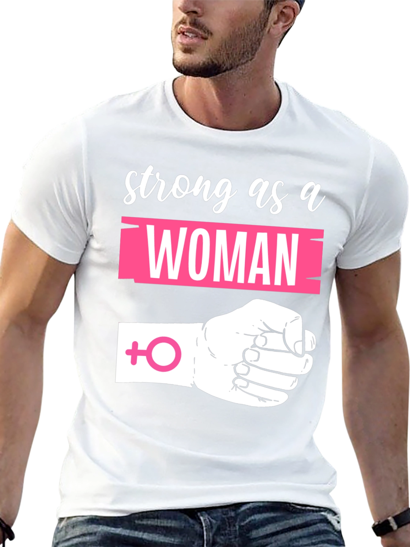 Strong as a Woman Graphic Tee