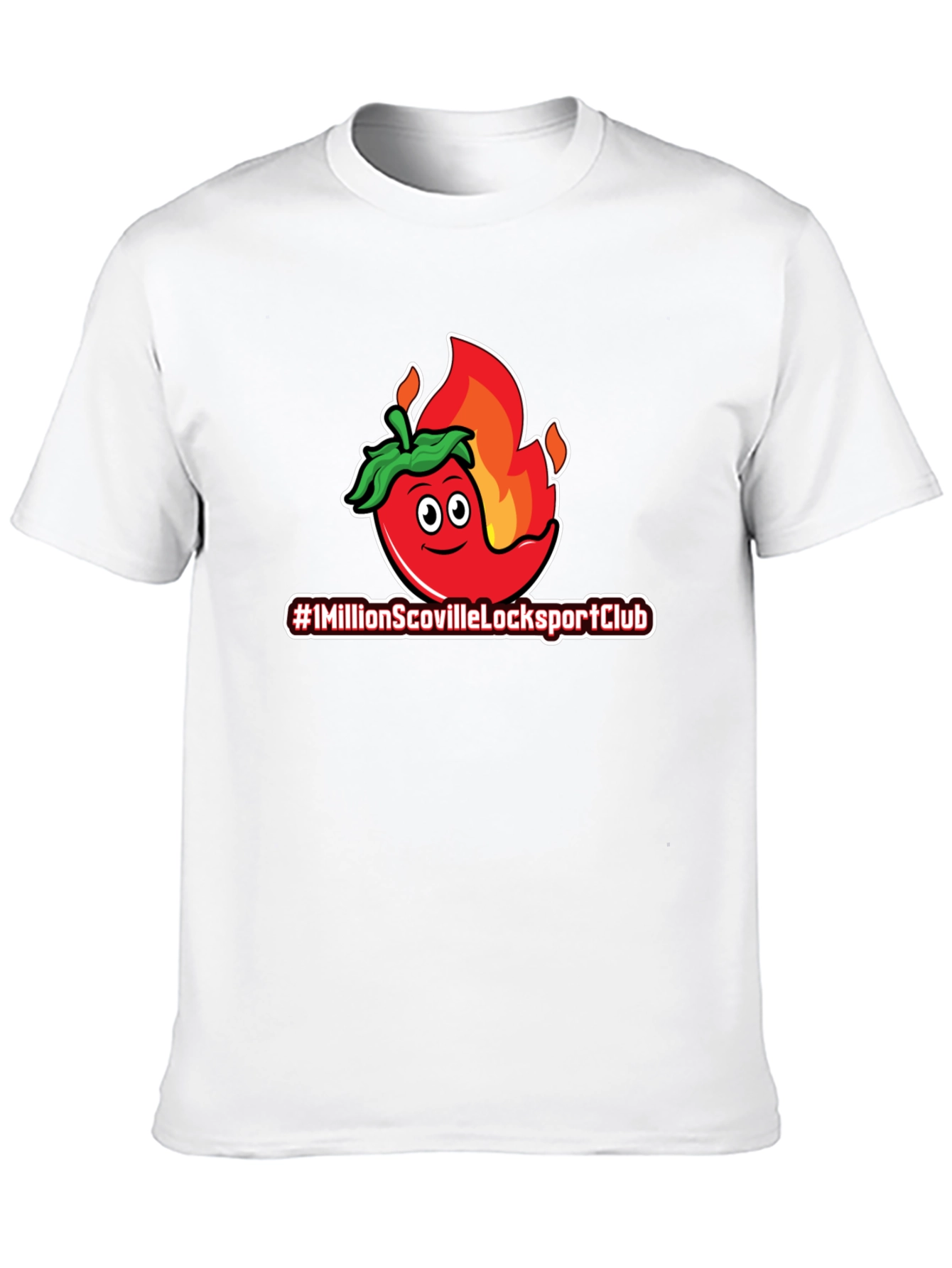 Spicy Pepper T-Shirt - #1MillionScovilleLockportClub