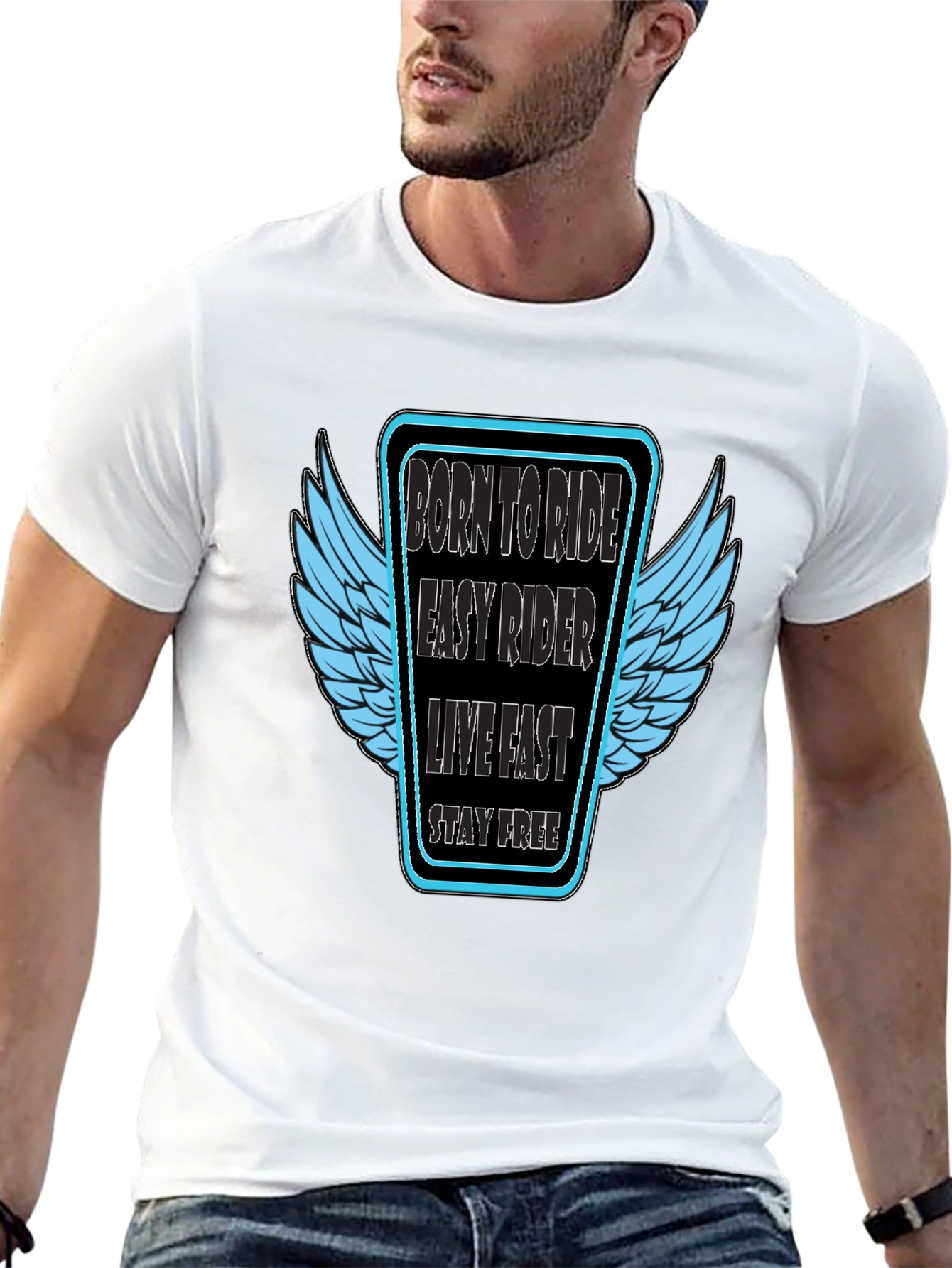 Born To Ride T-Shirt - Easy Rider Tee